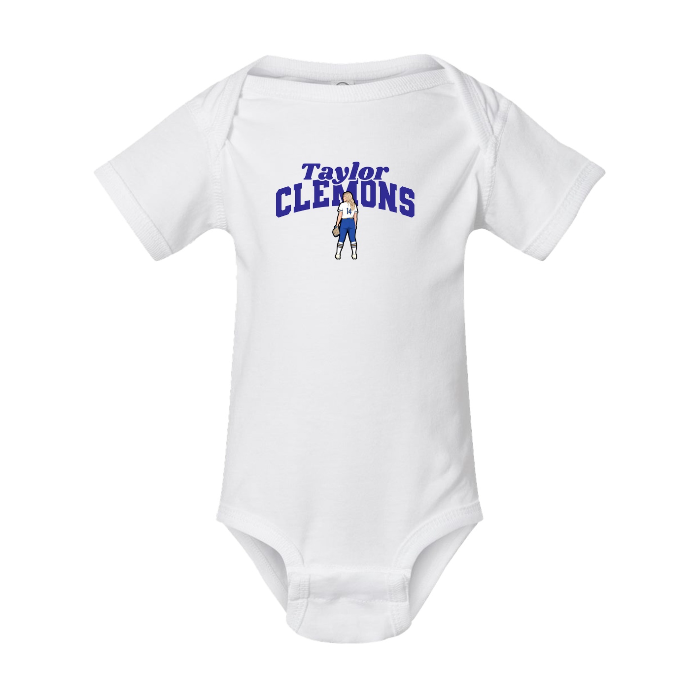 Baby Onesie — Signature Arch in White