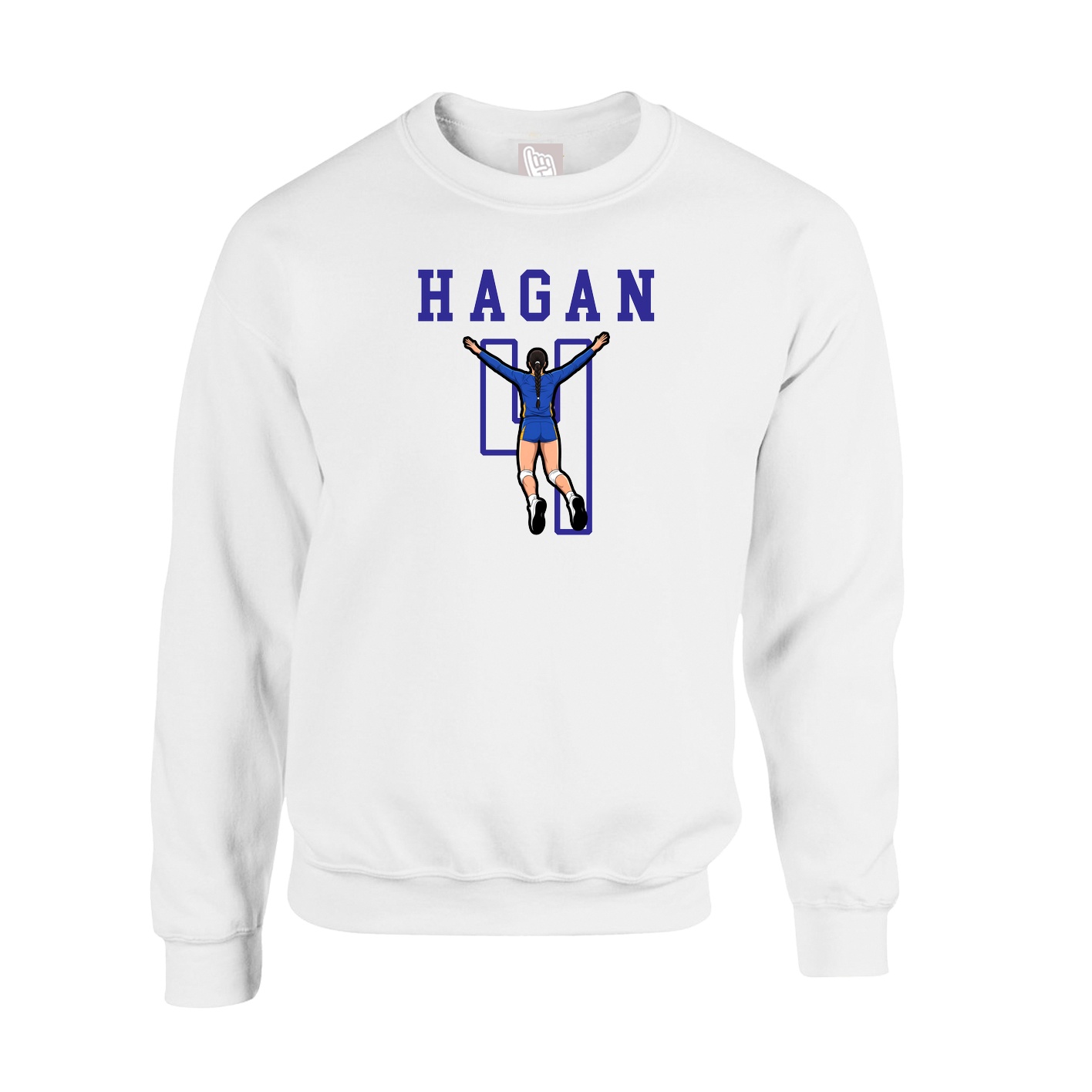 Fleece Crew — Shirsey in White