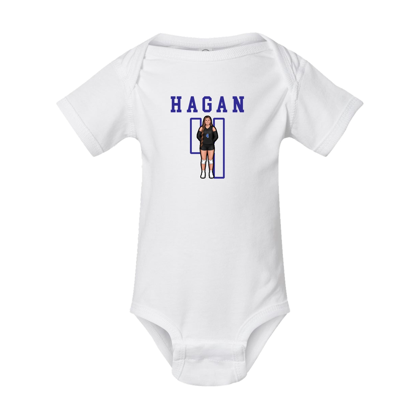 Baby Onesie — Shirsey in White