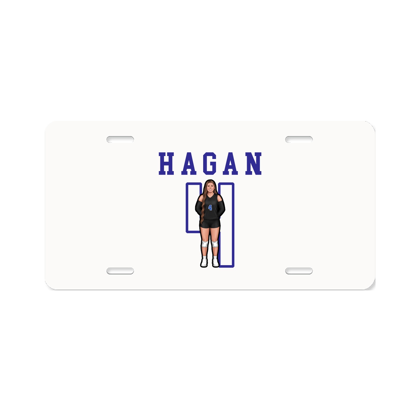 License Plate — Shirsey in Classic