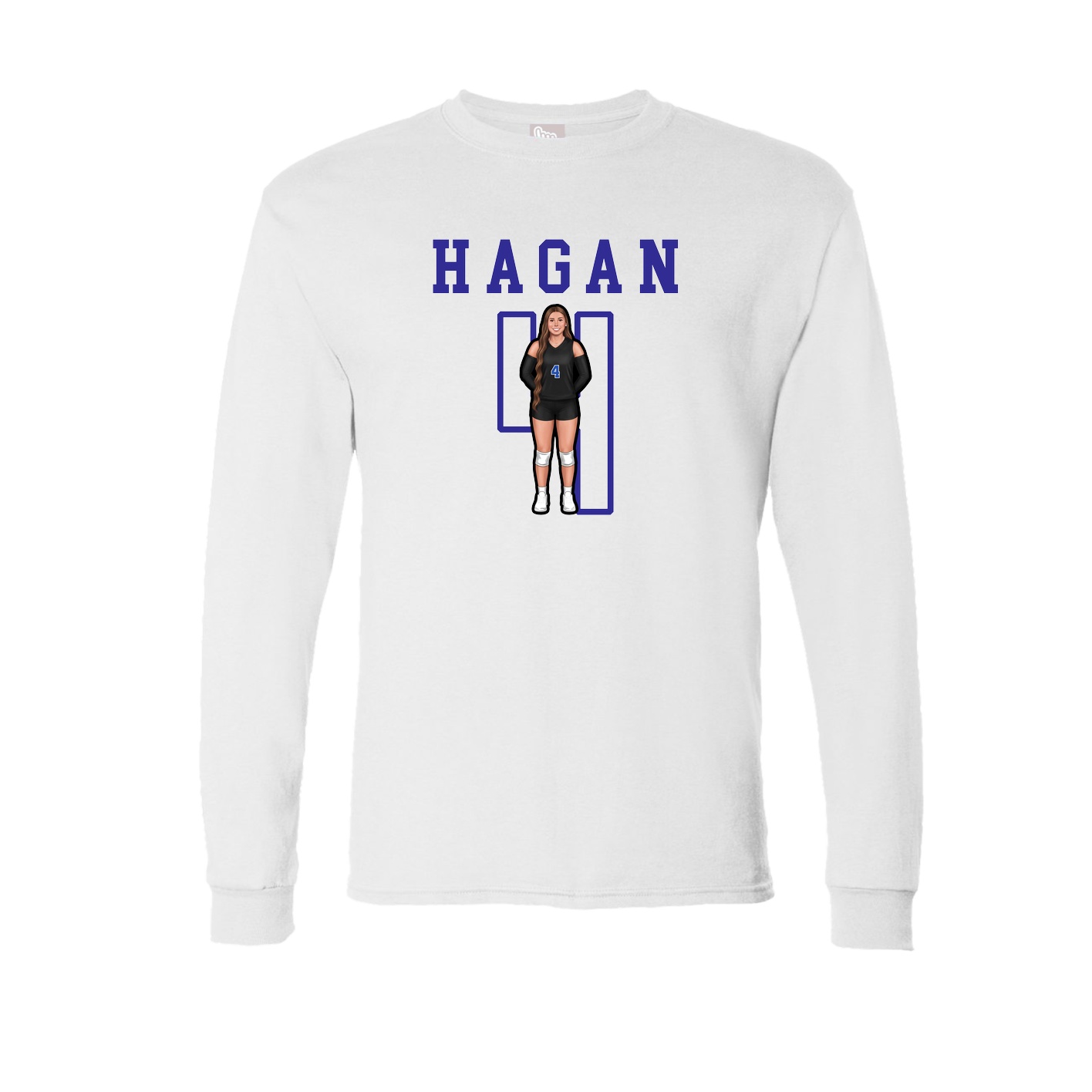 Long Sleeve Tee — Shirsey in White