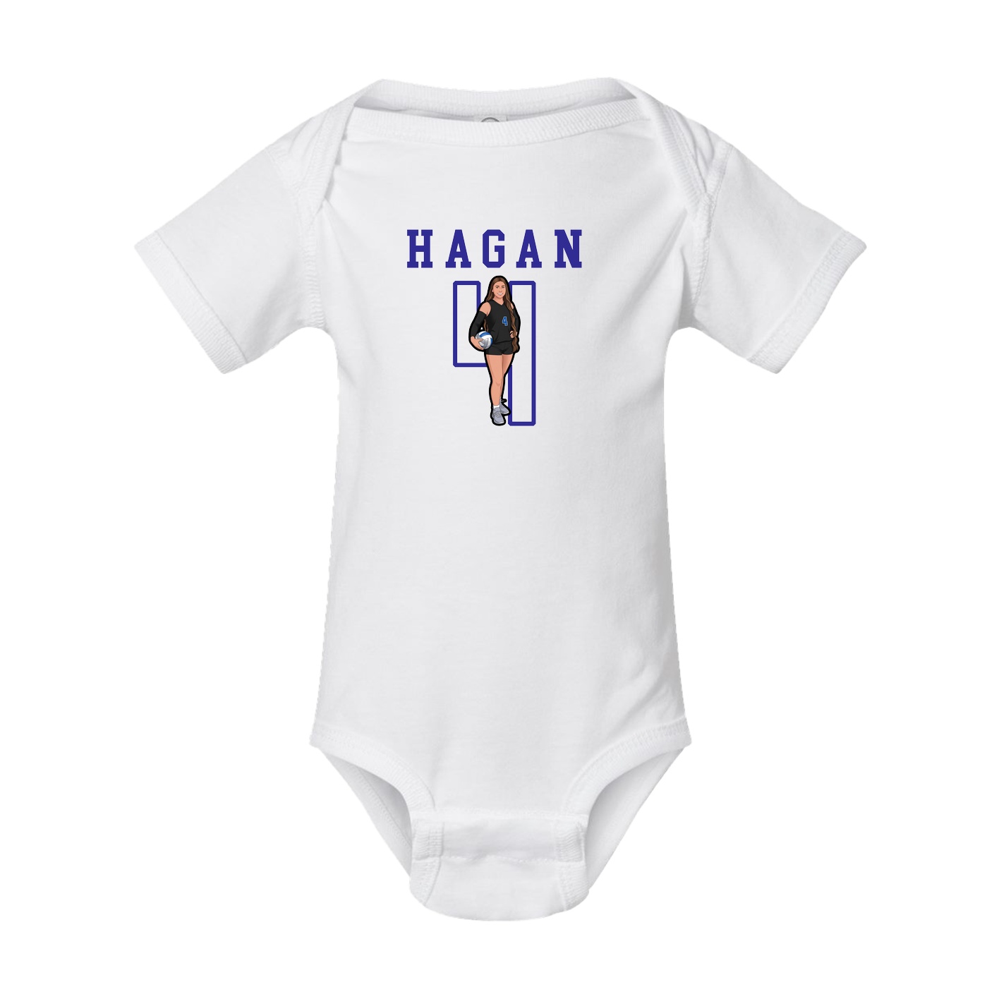 Baby Onesie — Shirsey in White