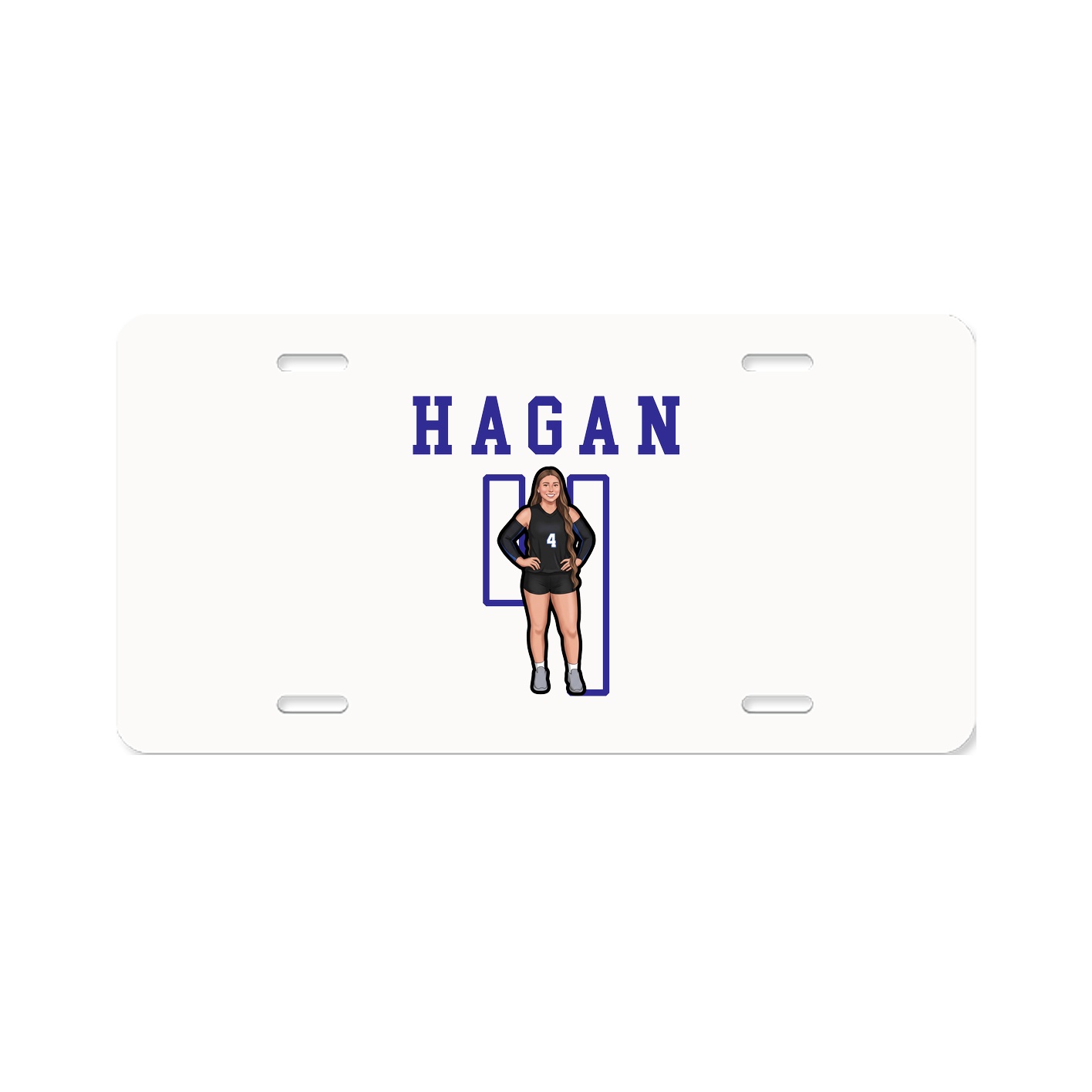 License Plate — Shirsey in Classic