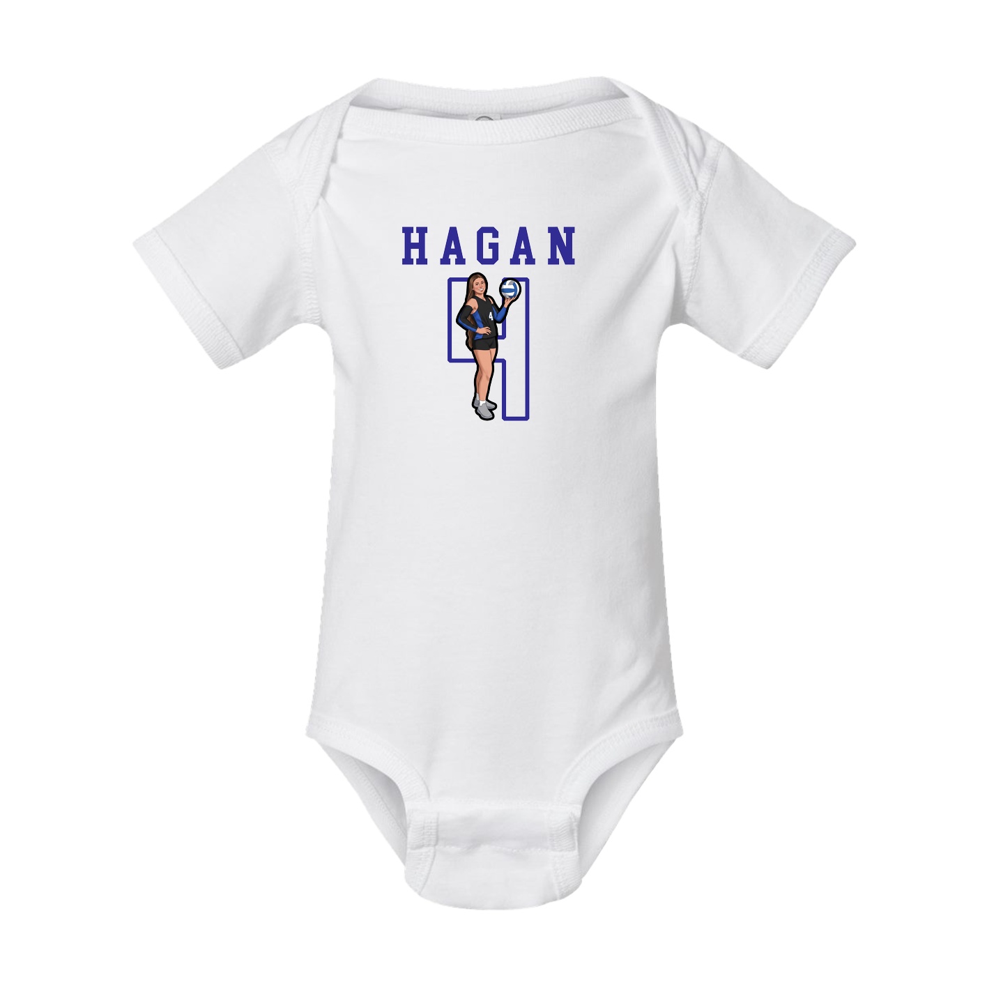 Baby Onesie — Shirsey in White