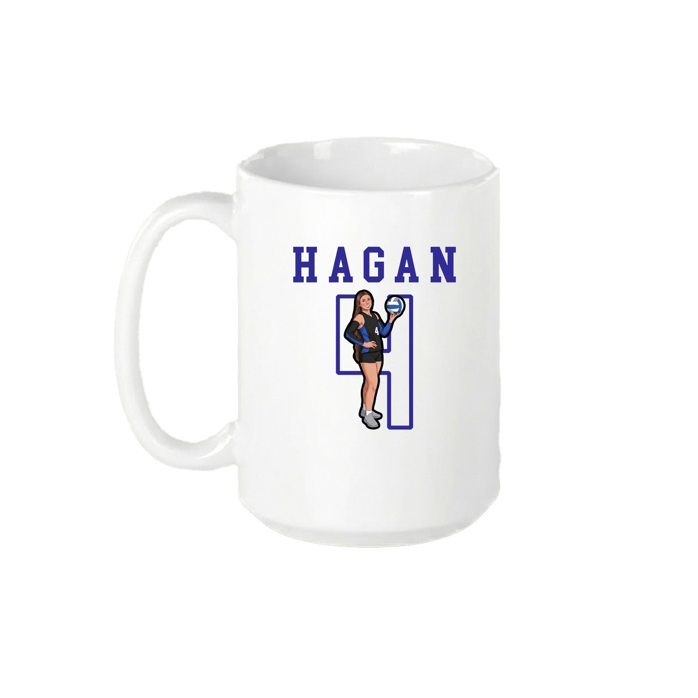 15oz Coffee Mug — Shirsey in White