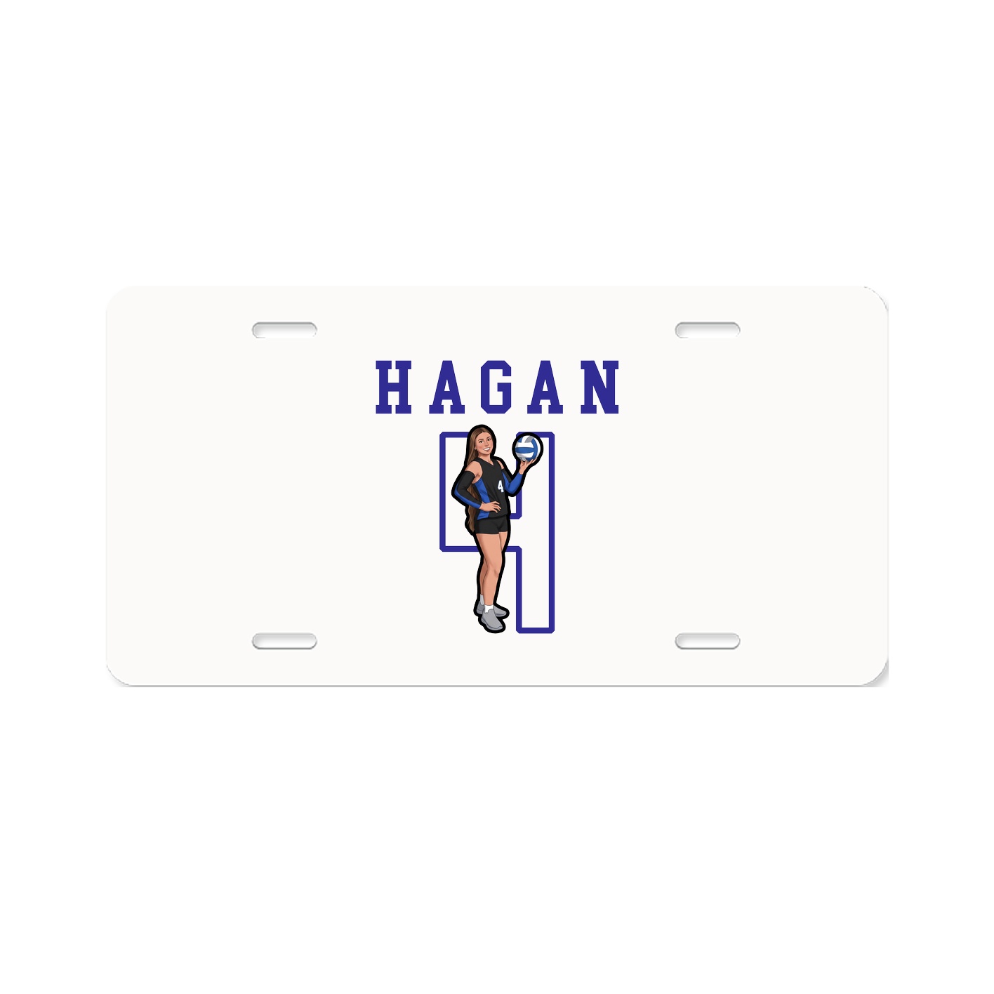 License Plate — Shirsey in Classic