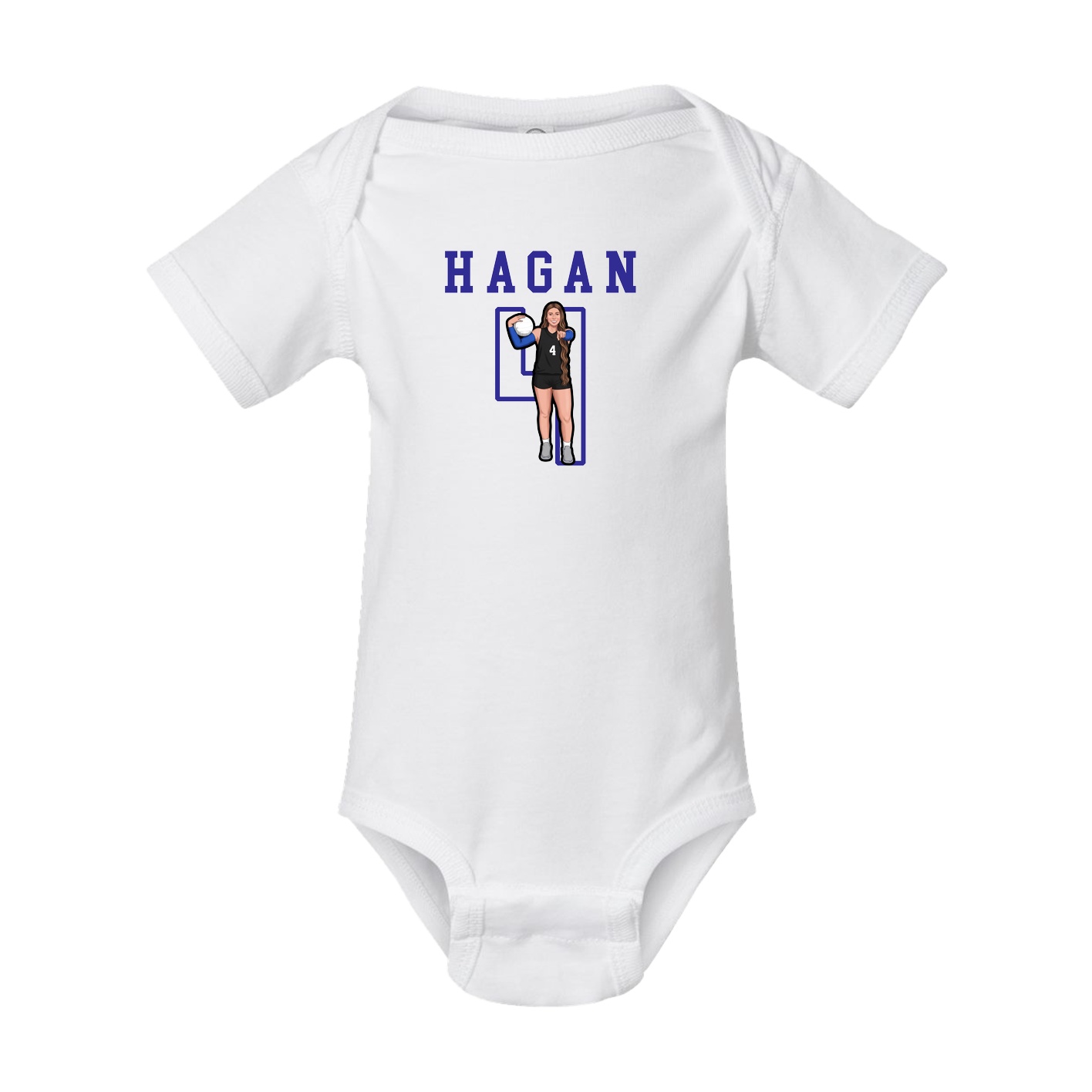 Baby Onesie — Shirsey in White