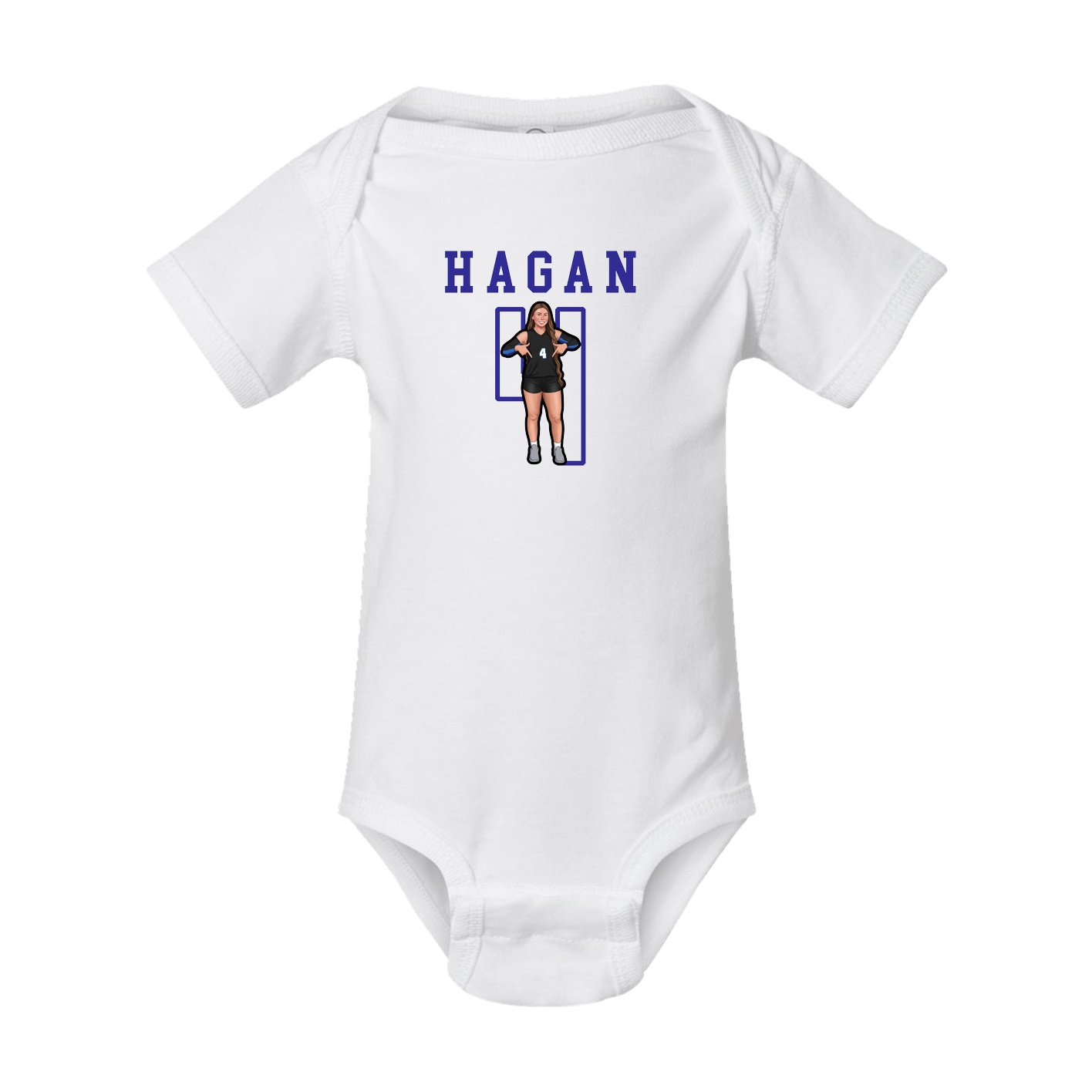 Baby Onesie — Shirsey in White