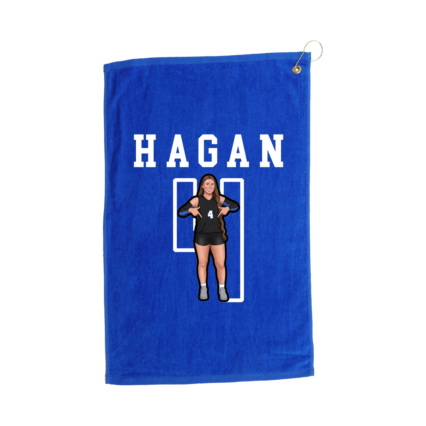 Golf Towel — Shirsey in Royal