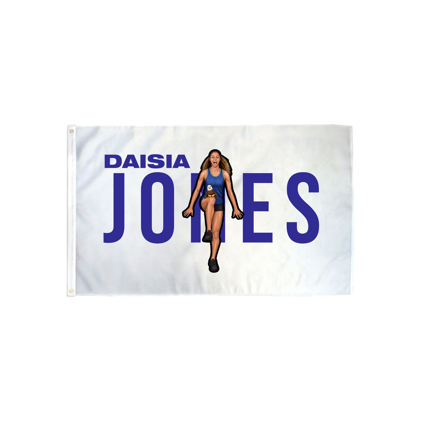 3x5 Flag — Player Name in Classic