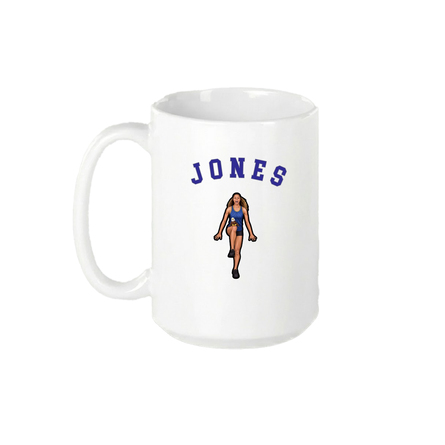 15oz Coffee Mug — Shirsey Arch in White