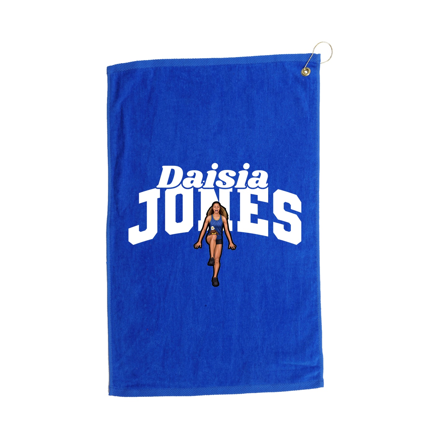 Golf Towel — Signature Arch in Royal
