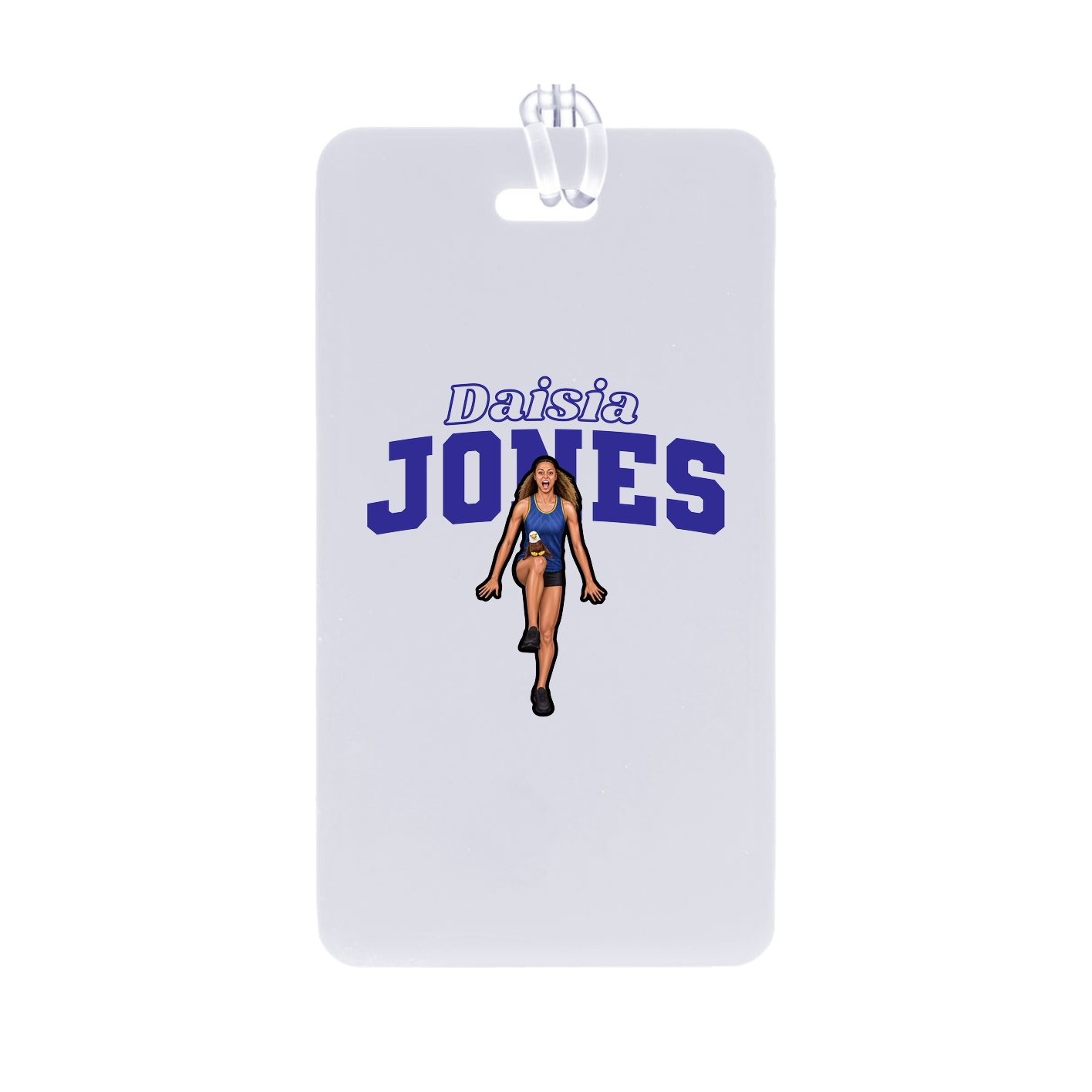 Bag Tag — Name Arch in Classic