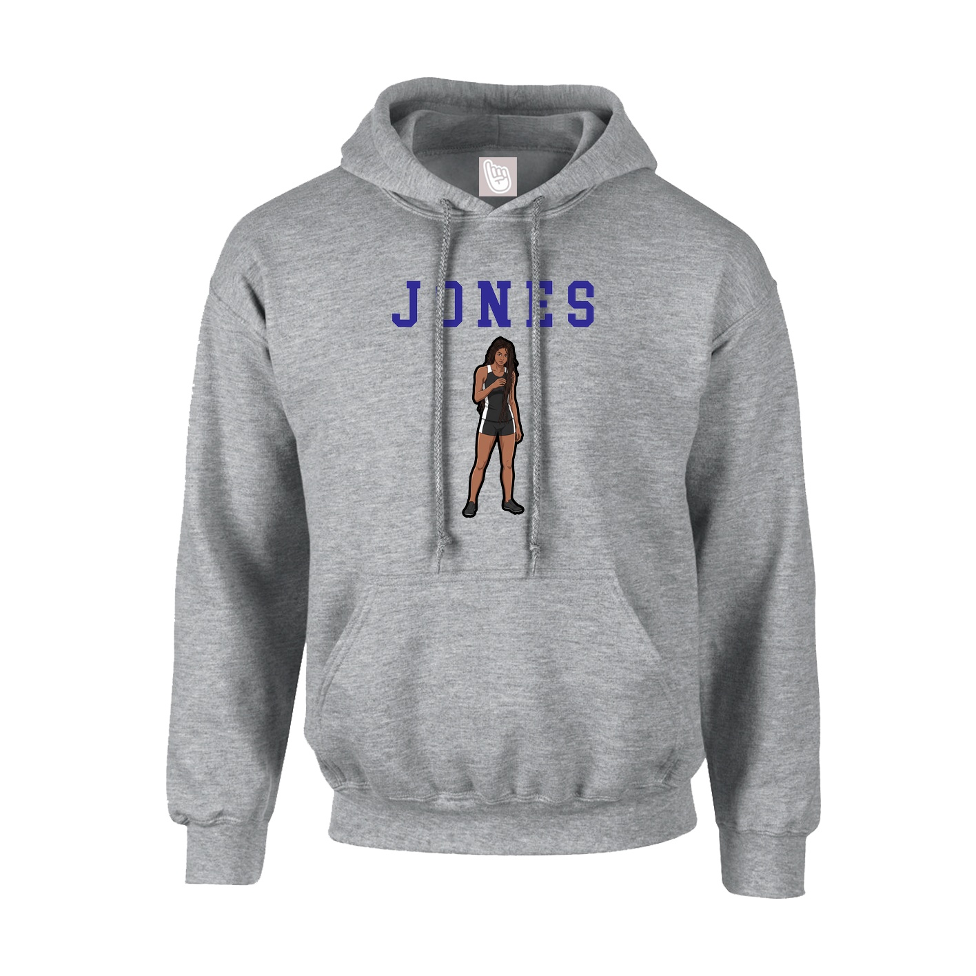 Hoodie — Shirsey in Grey