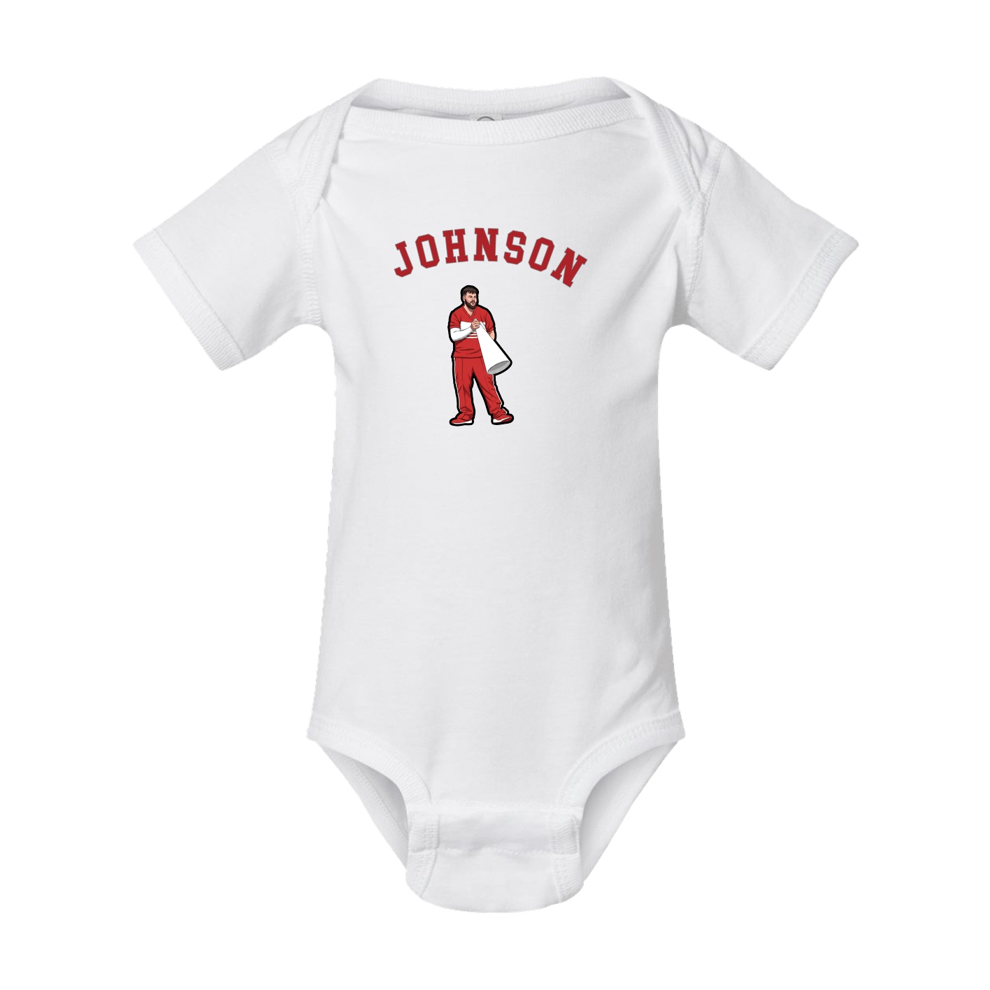 Baby Onesie — Shirsey Arch in White