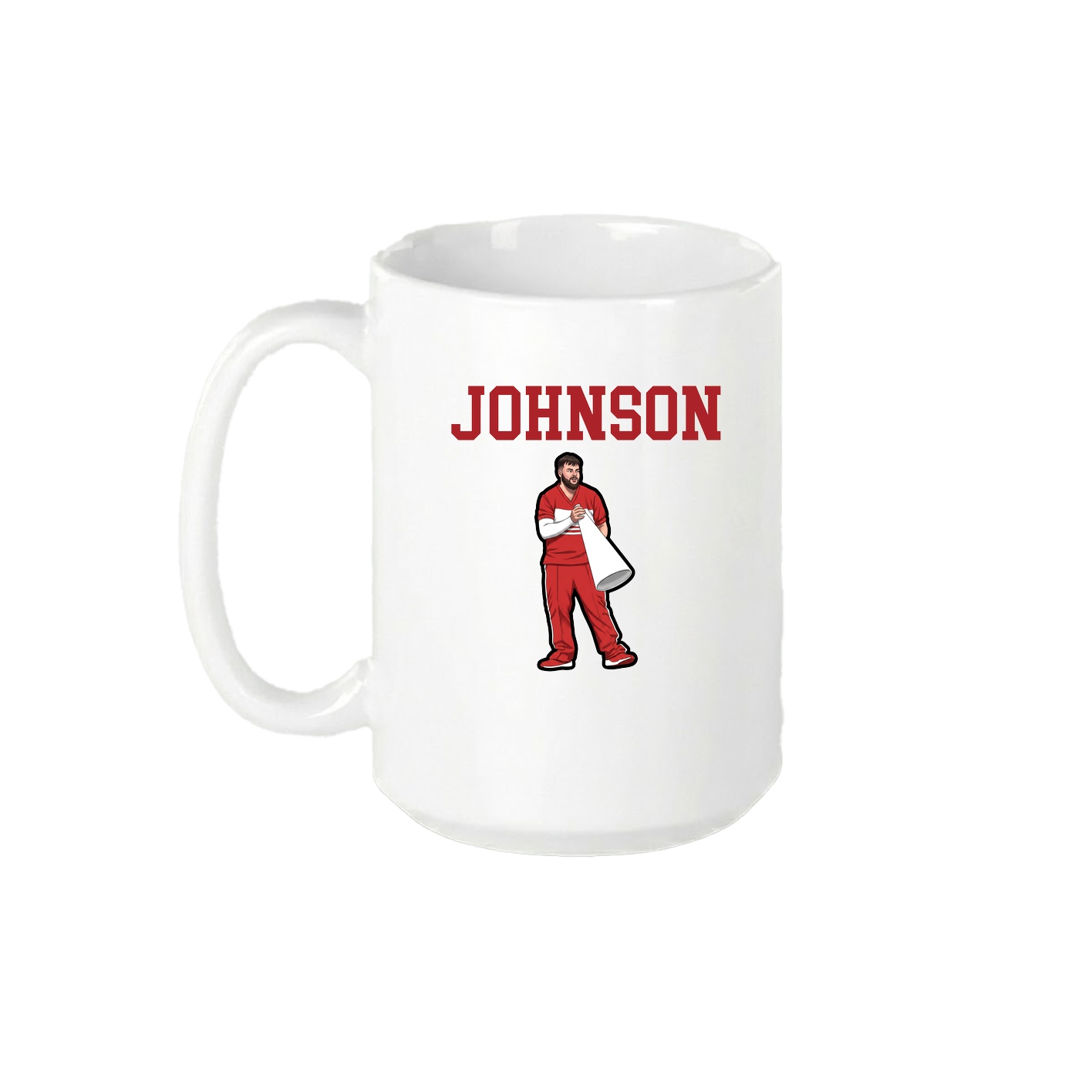 15oz Coffee Mug — Shirsey in White