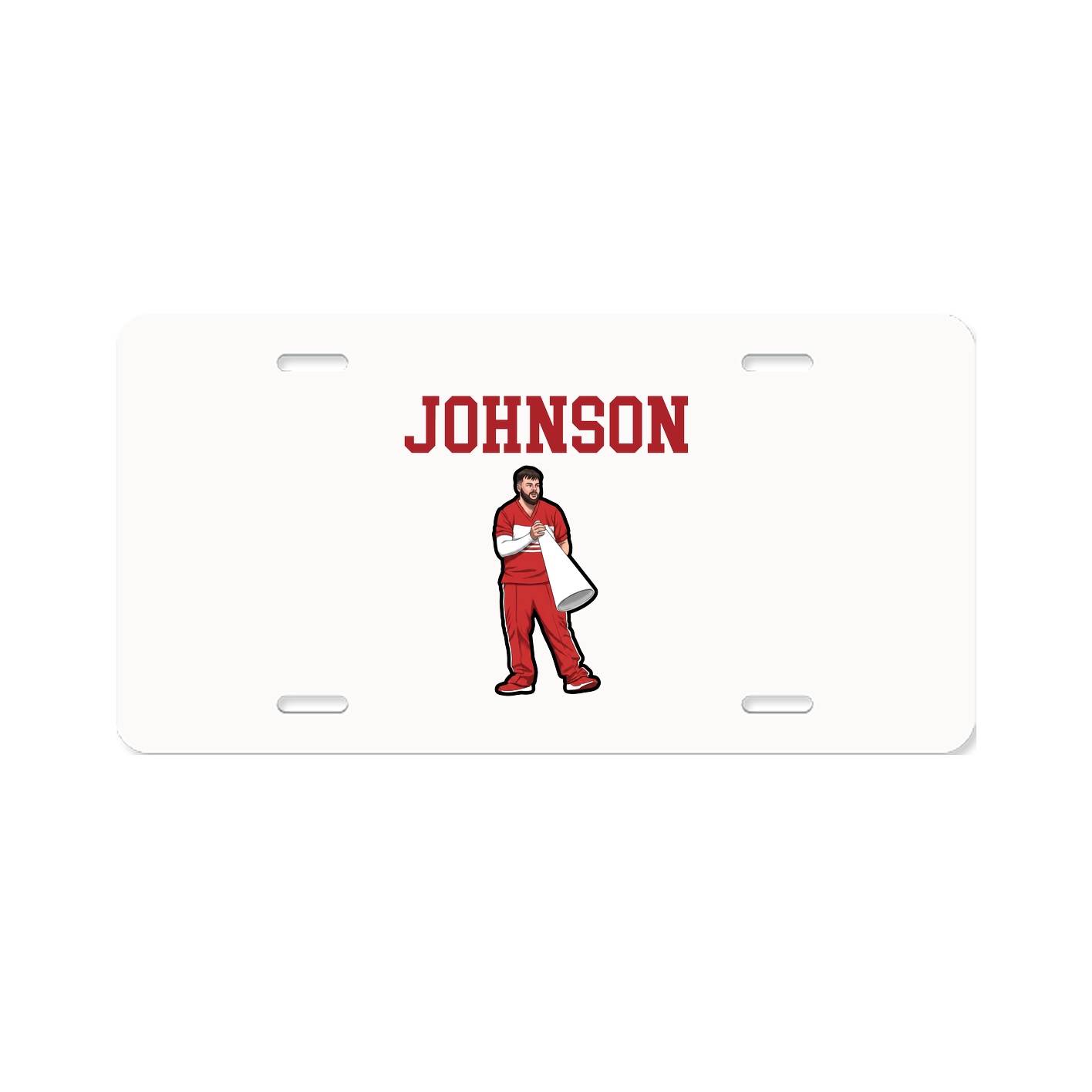 License Plate — Shirsey in Classic