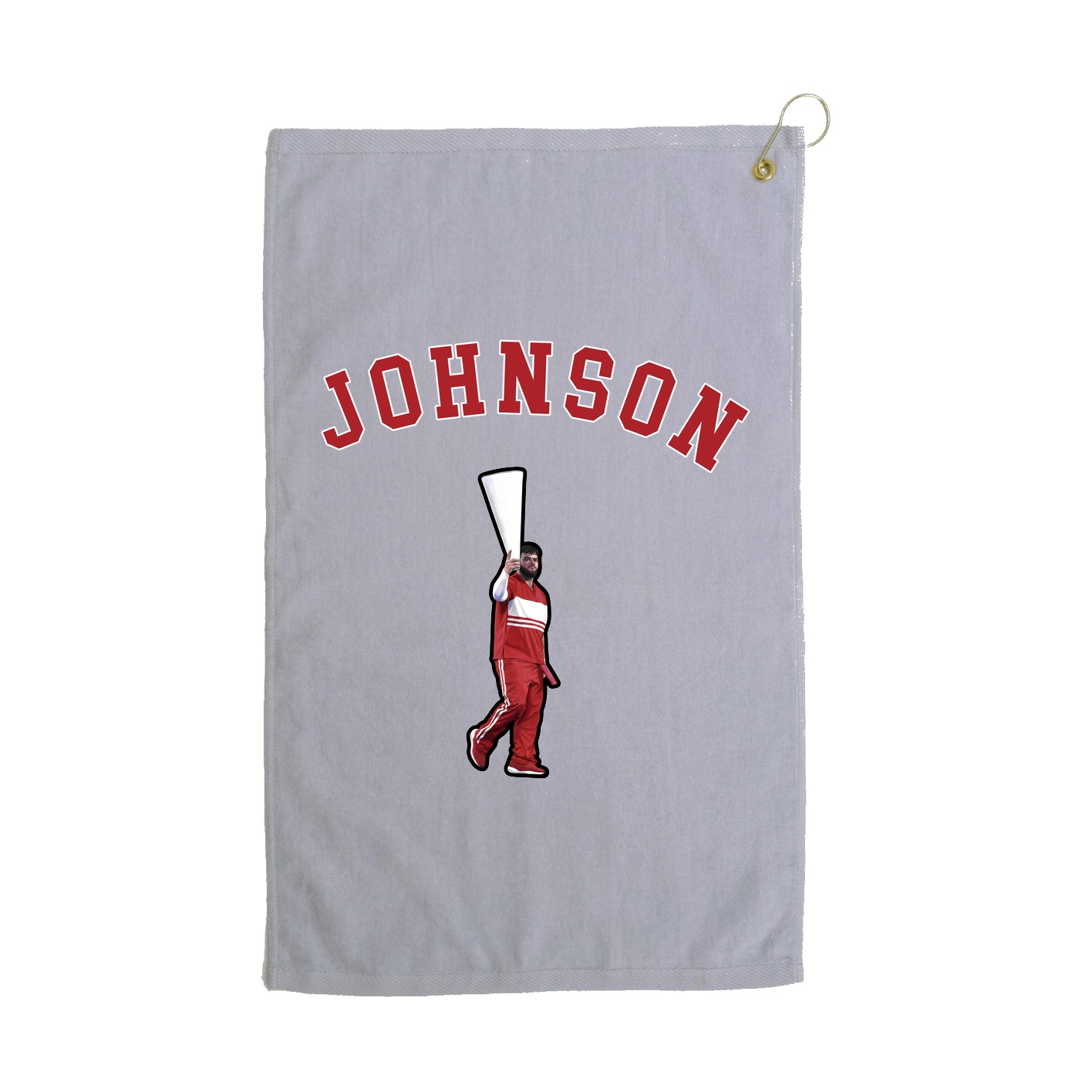 Golf Towel — Shirsey Arch in Grey