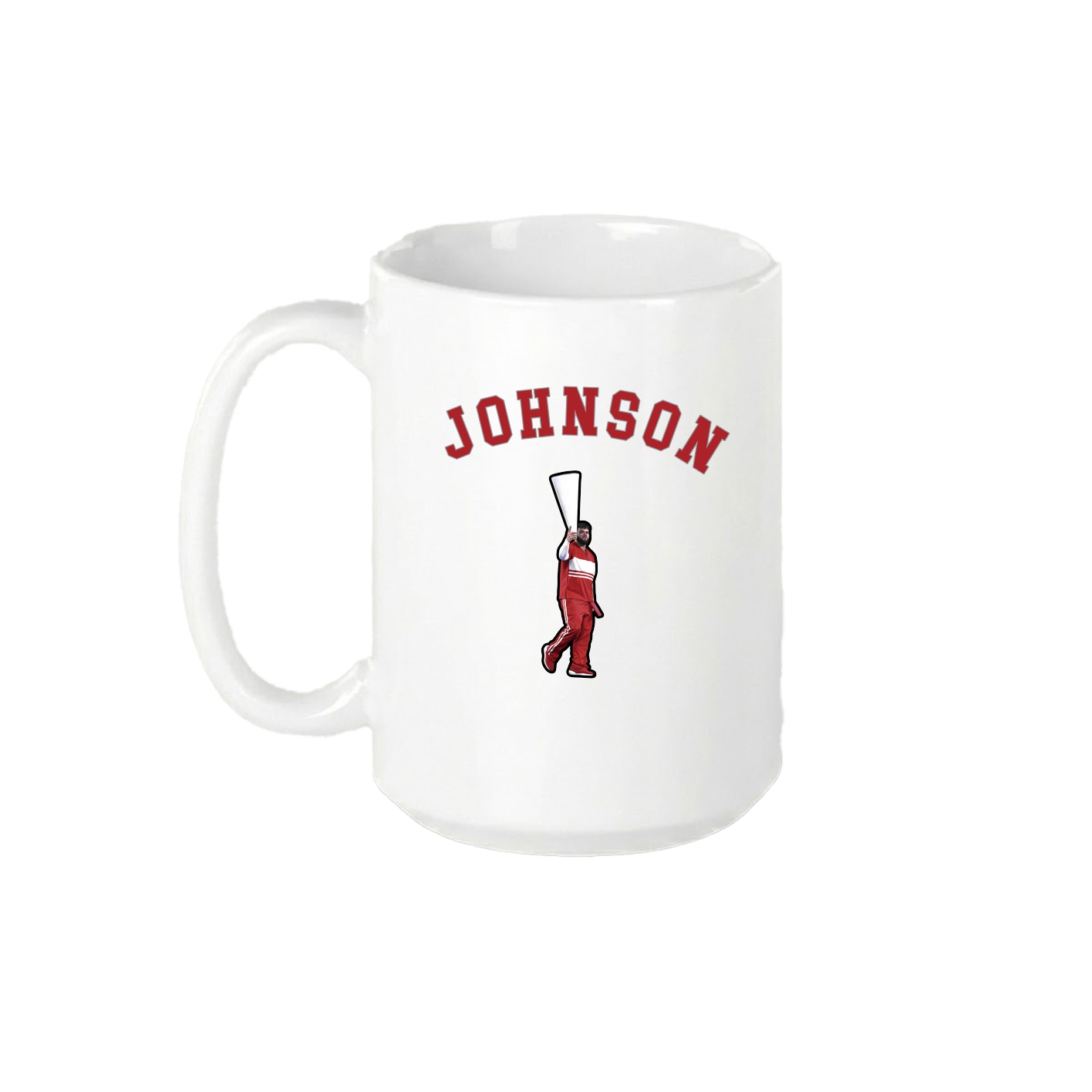 15oz Coffee Mug — Shirsey Arch in White