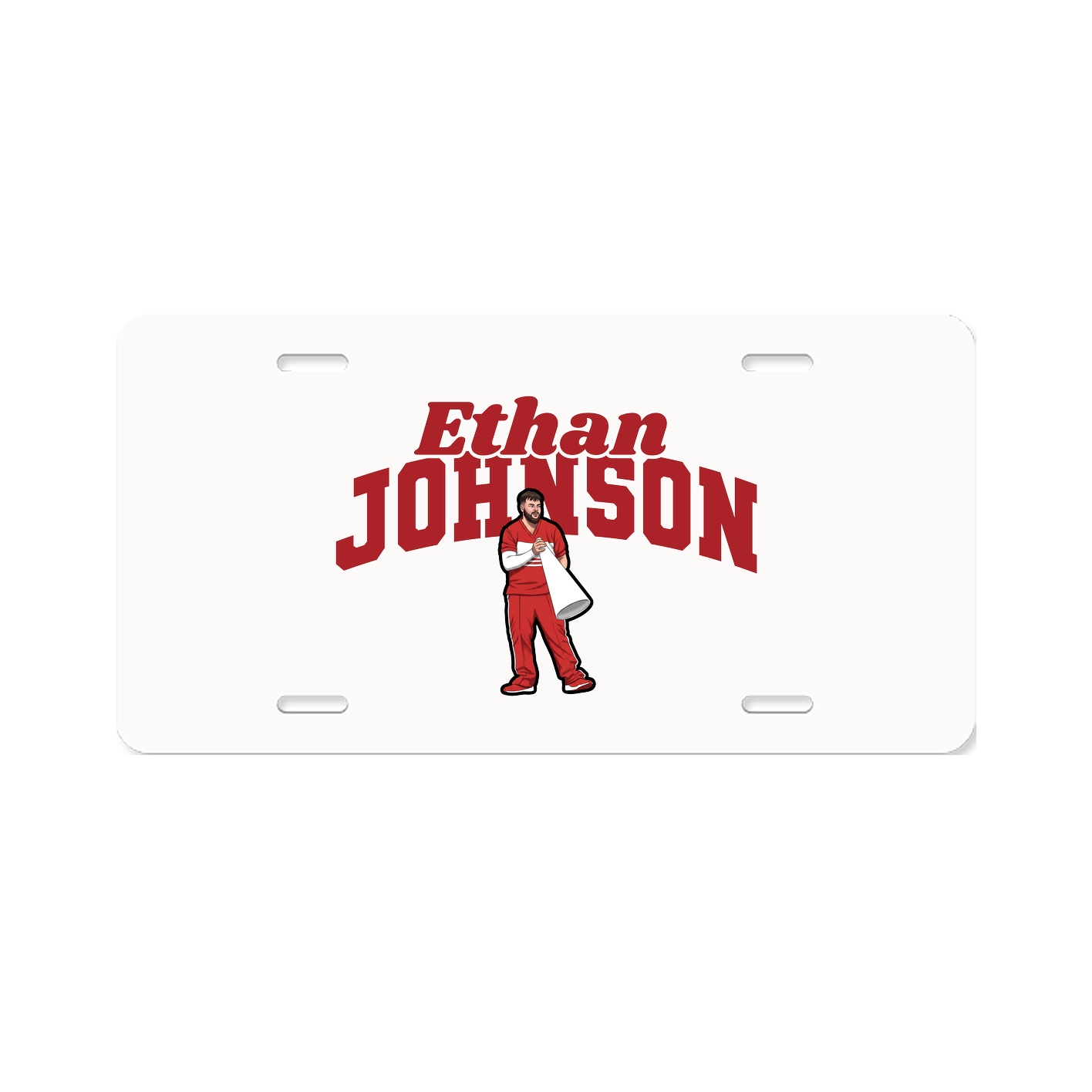 License Plate — Signature Arch in Classic