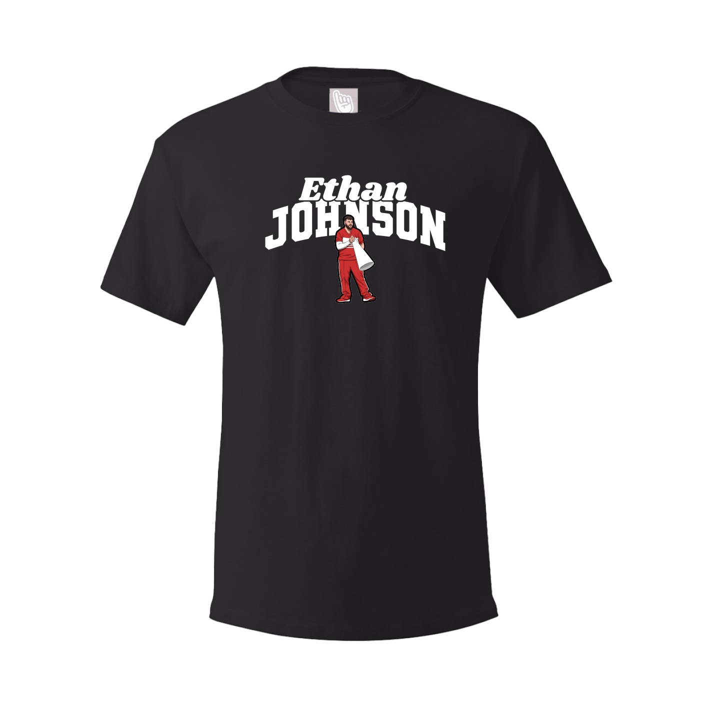 Tee — Signature Arch in Black