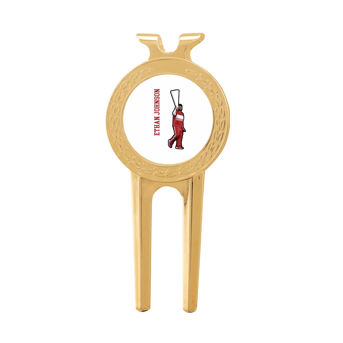 Divot Tool with Ball Marker — Name Vertical in Classic