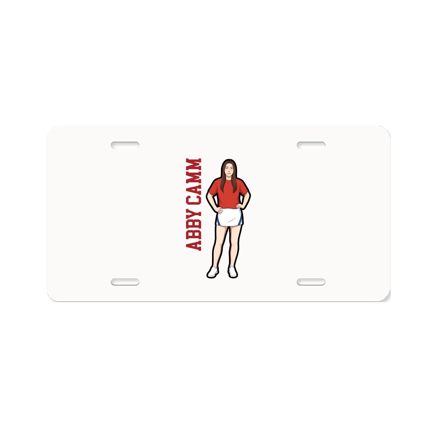 Aluminum License Plate
