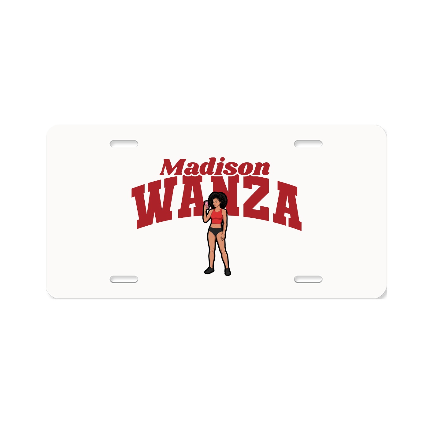 License Plate — Signature Arch in Classic
