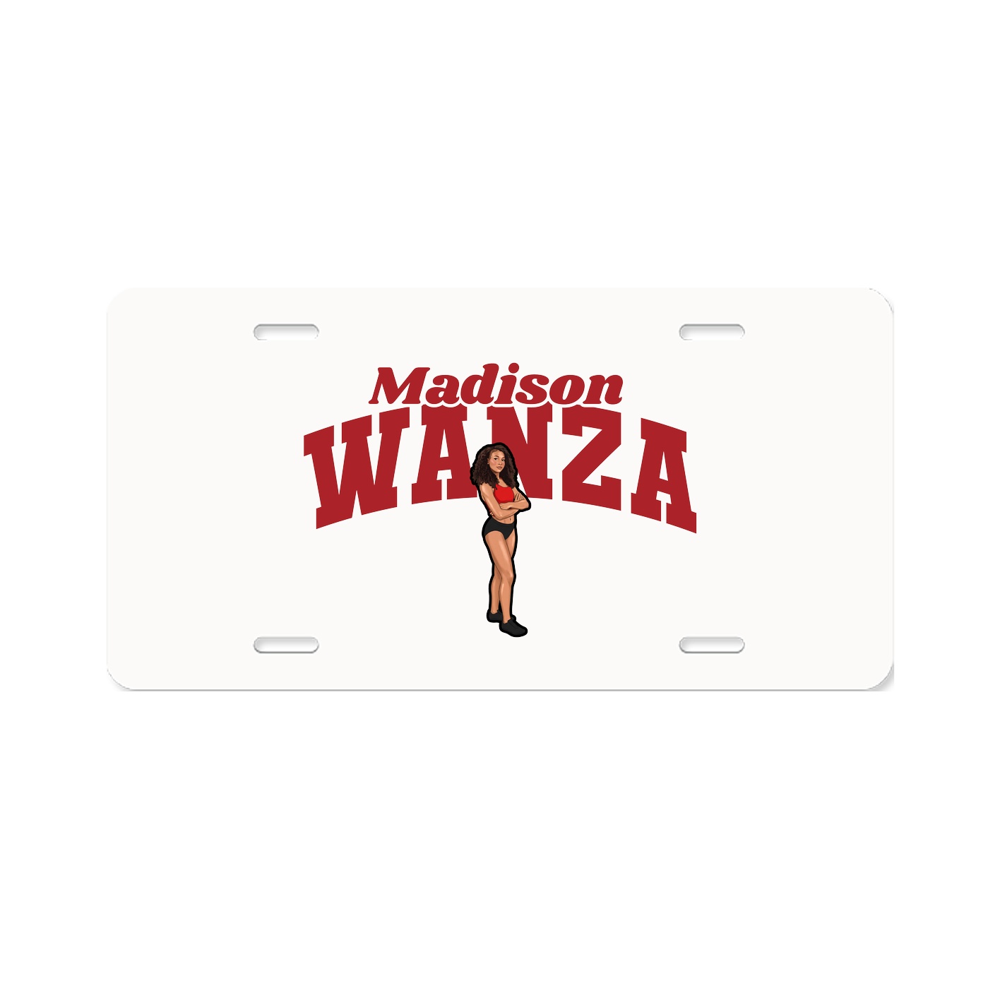 License Plate — Signature Arch in Classic