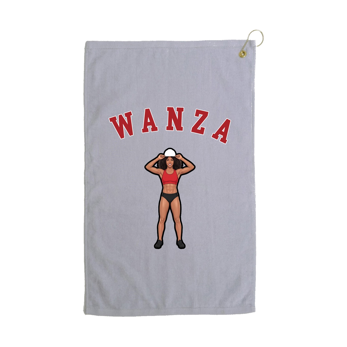 Golf Towel — Shirsey Arch in Grey