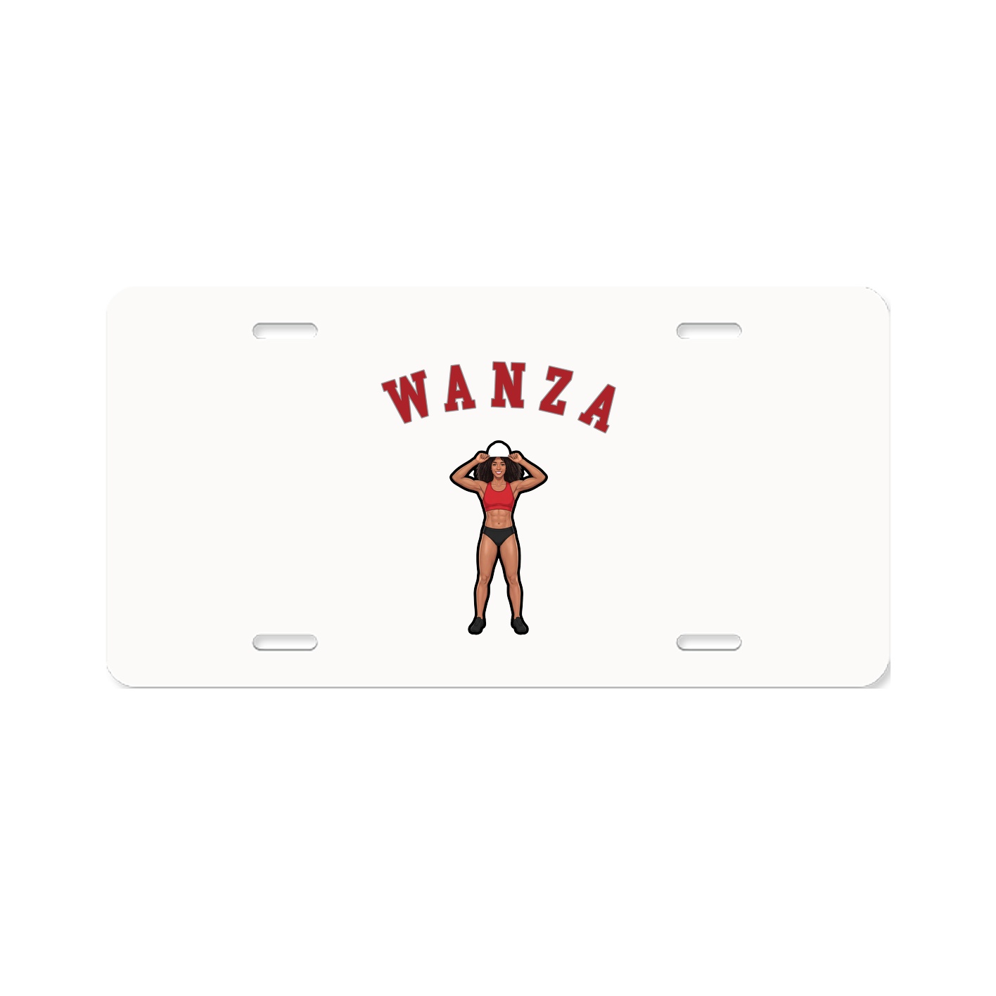 License Plate — Shirsey Arch in Classic