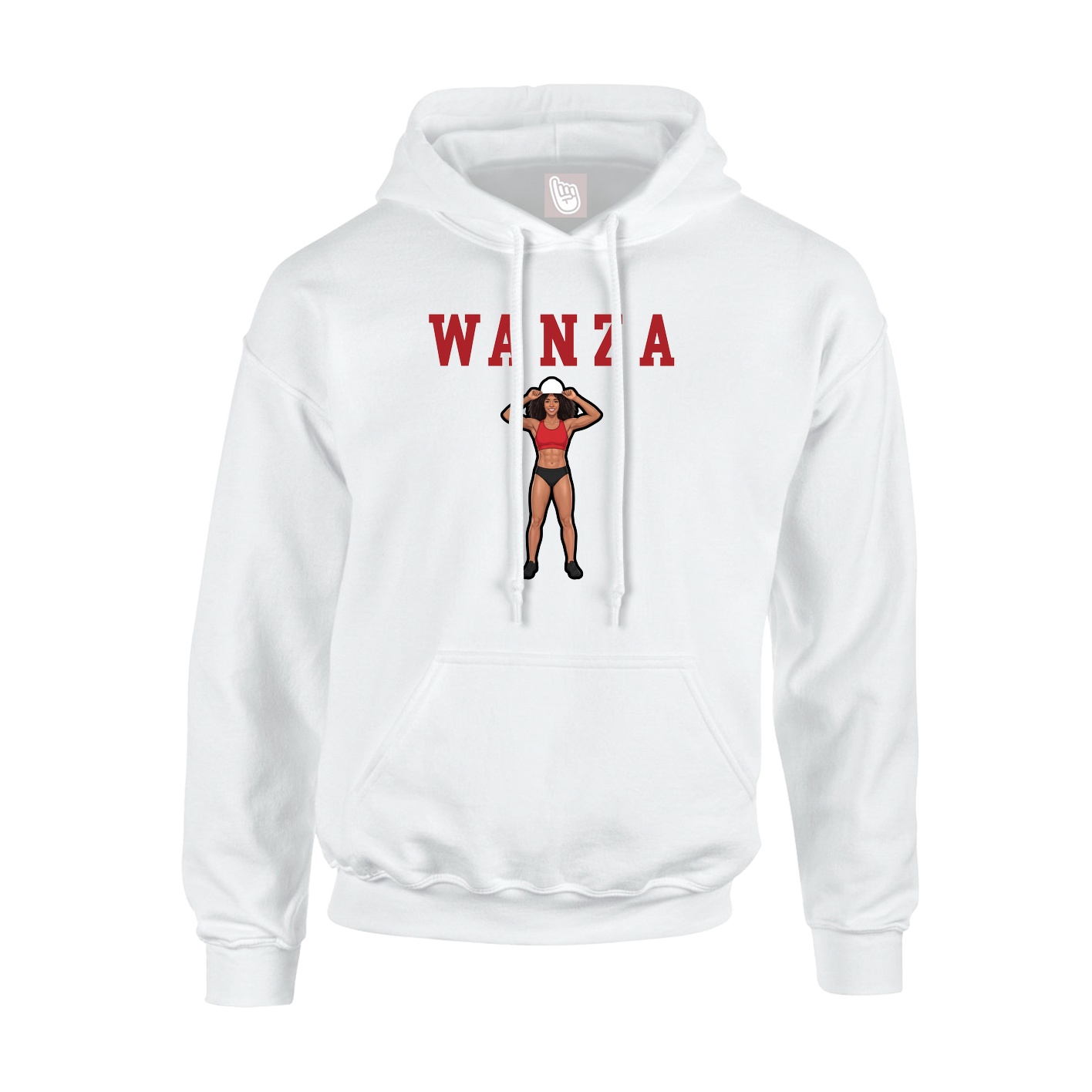 Youth Hoodie — Shirsey in White