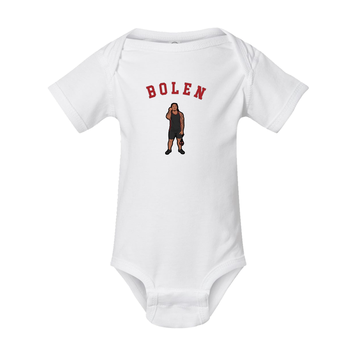Baby Onesie — Shirsey Arch in White