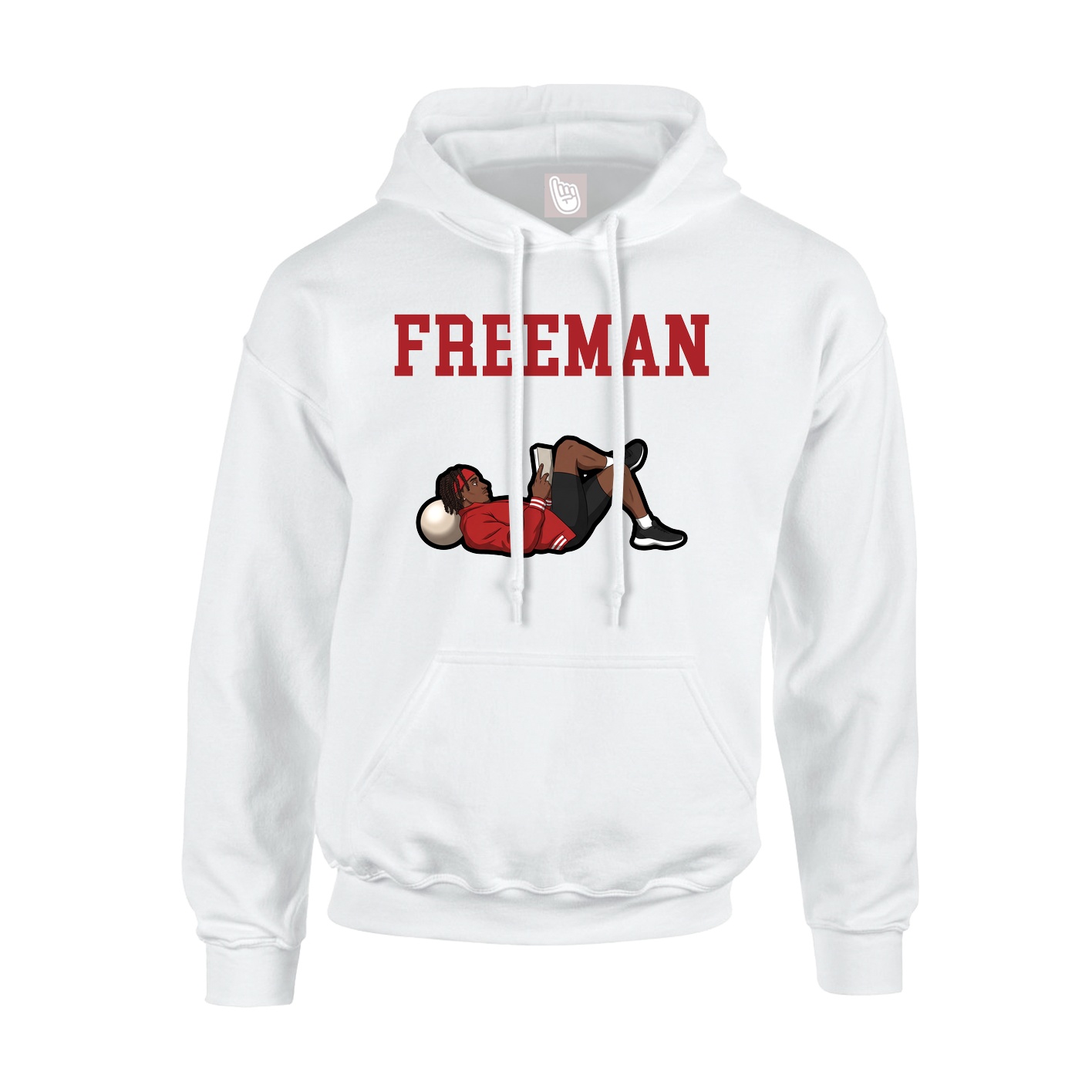 Hoodie — Shirsey in White