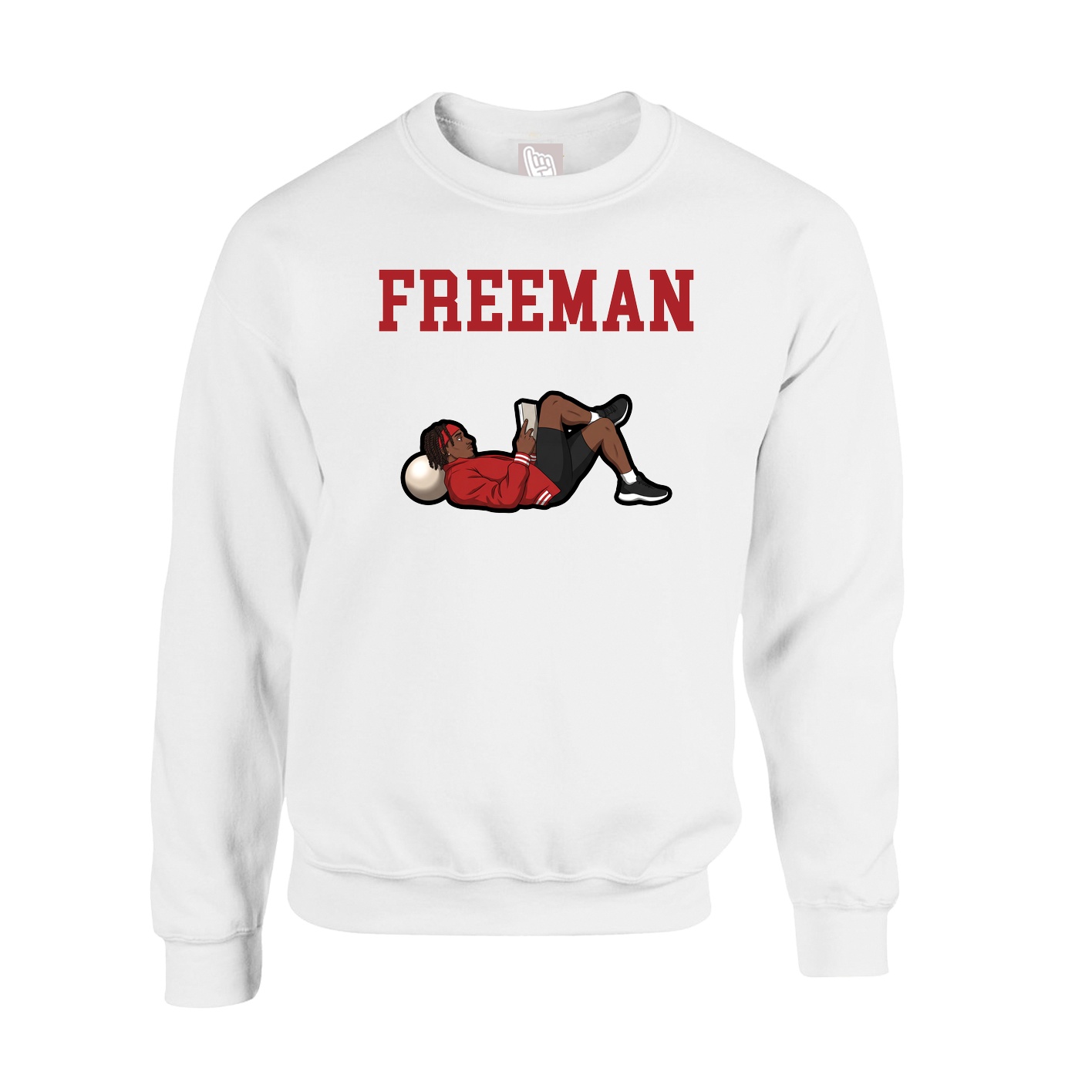 Fleece Crew — Shirsey in White