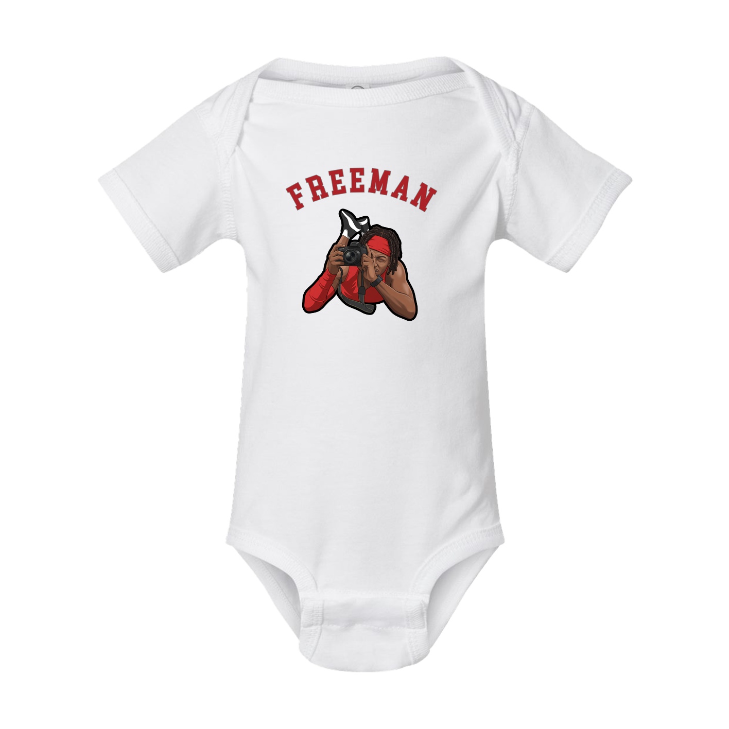 Baby Onesie — Shirsey Arch in White