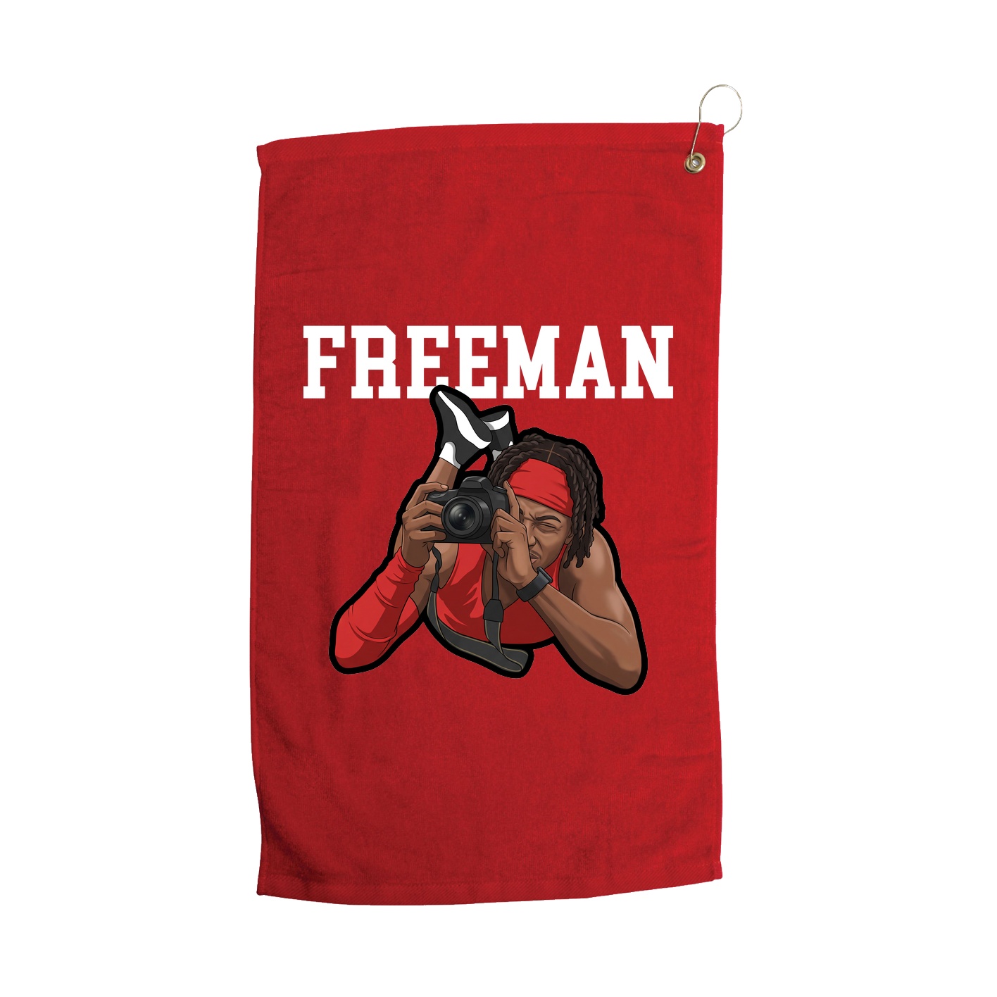Golf Towel — Shirsey in Red