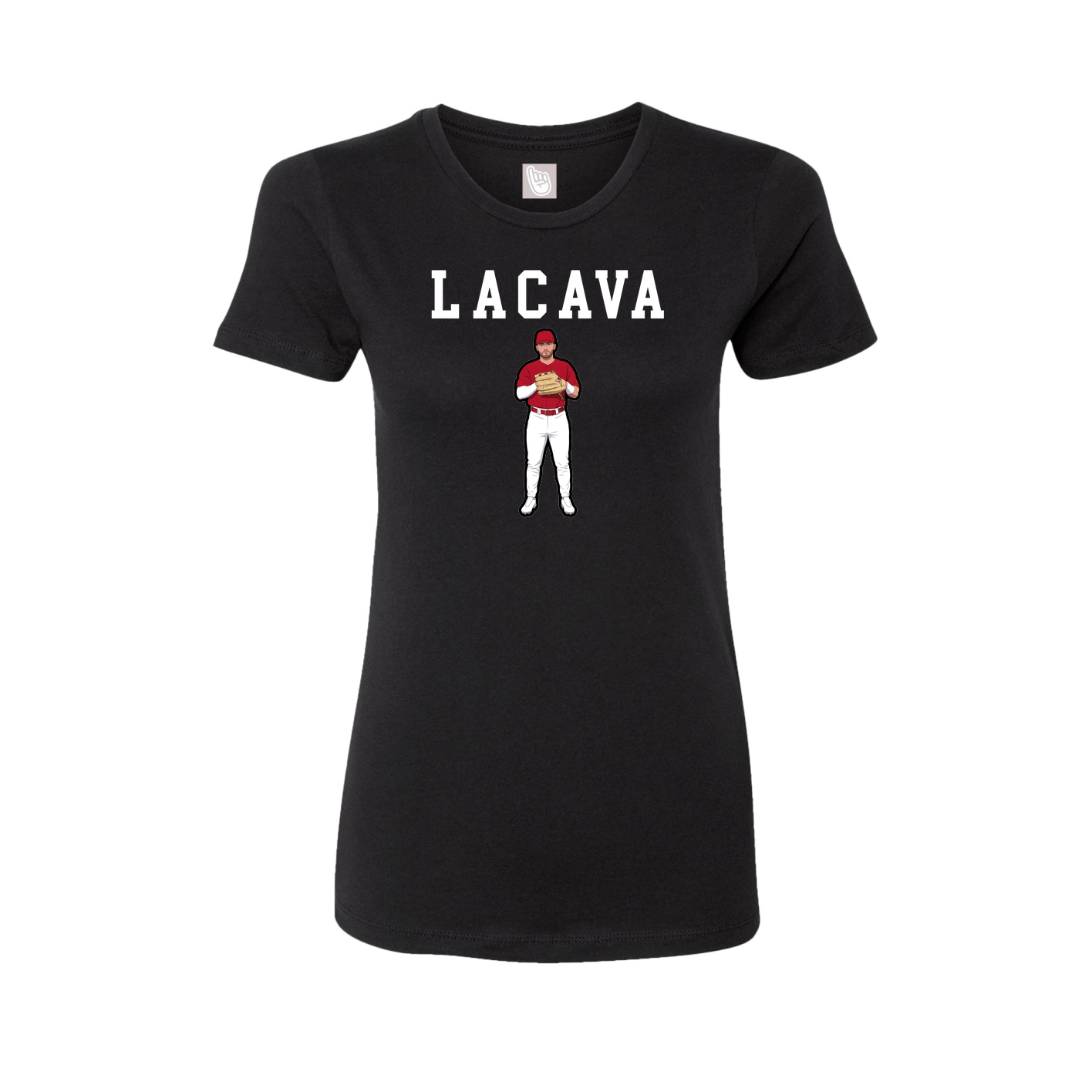 Fitted Women's Tee — Shirsey in Black