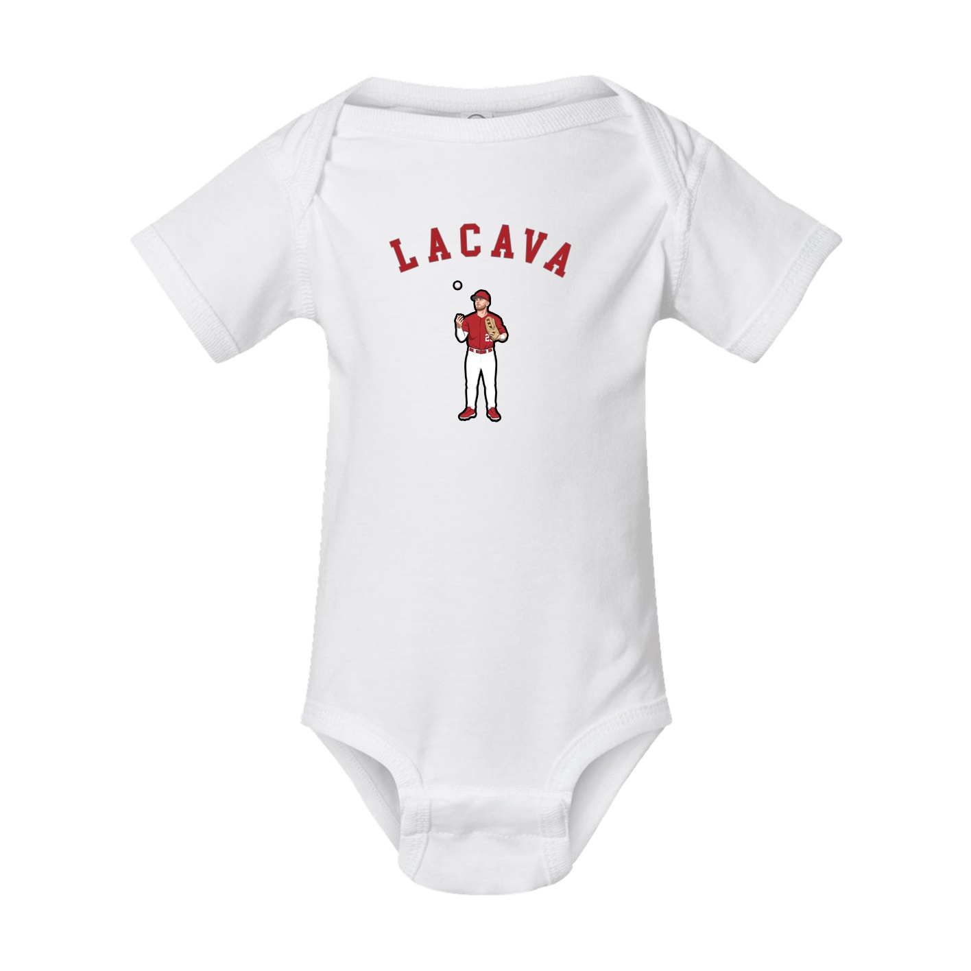 Baby Onesie — Shirsey Arch in White
