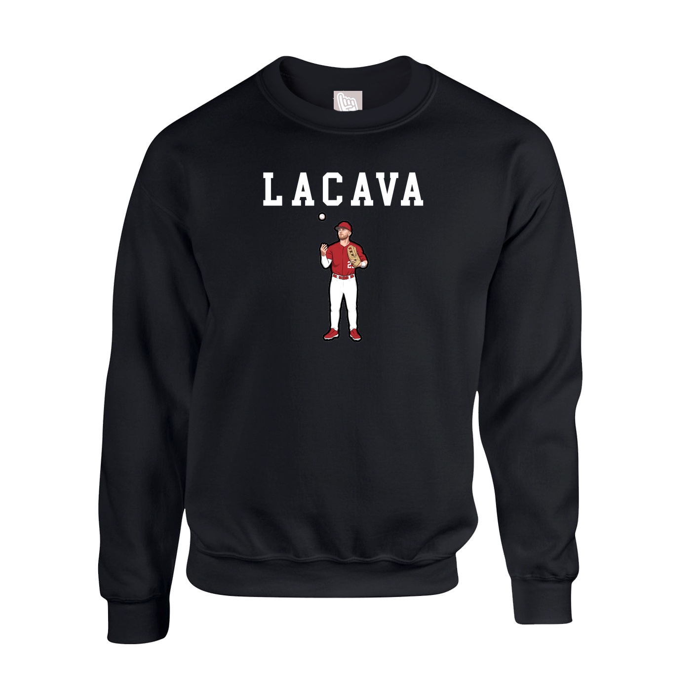 Fleece Crew — Shirsey in Black