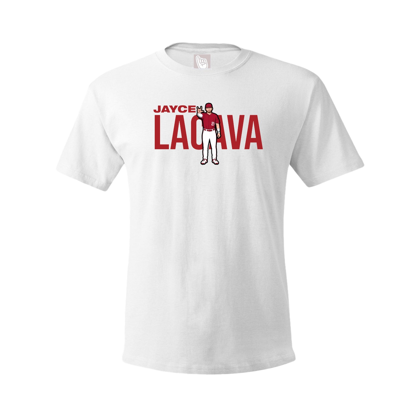 Youth Tee — Player Name in White