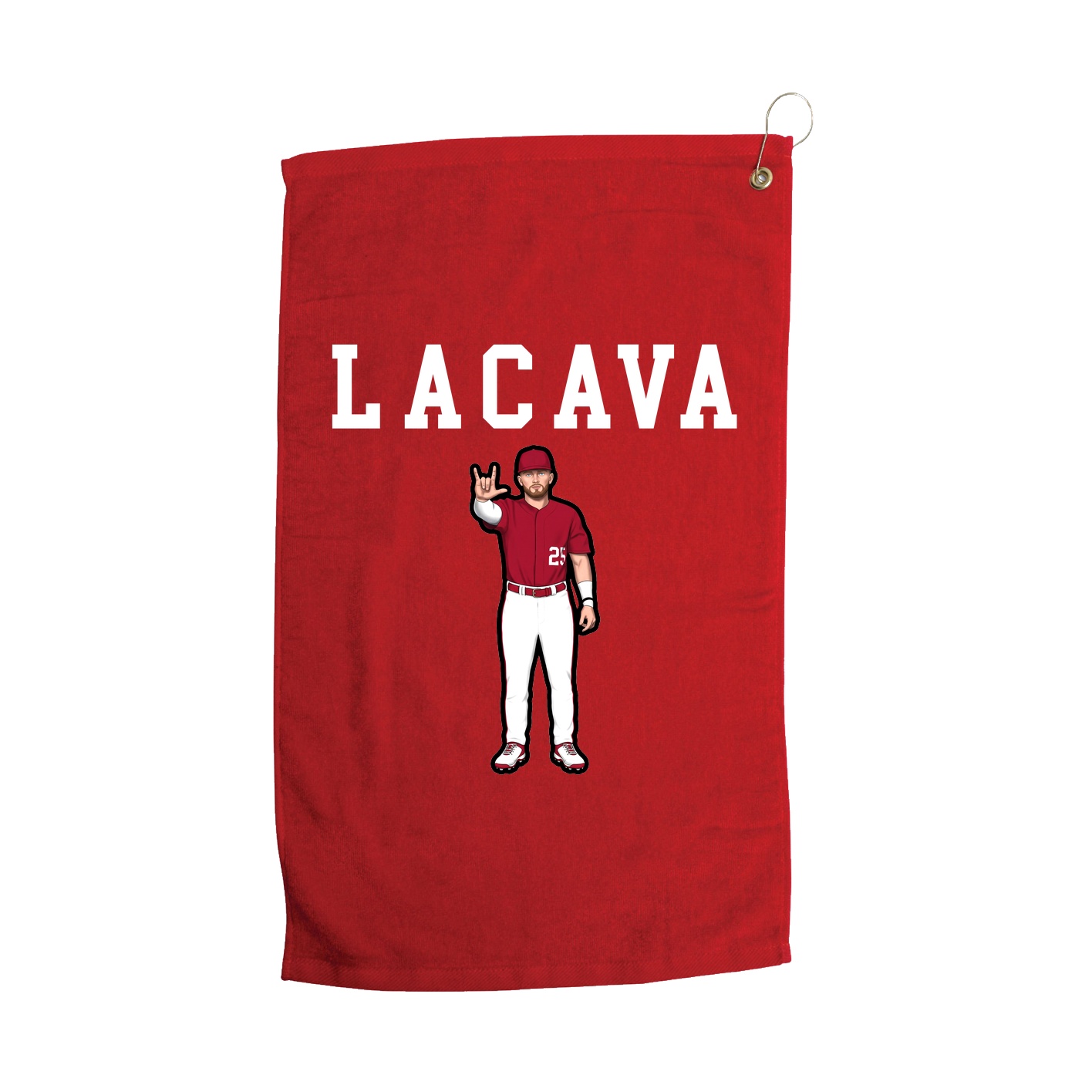 Golf Towel — Shirsey in Red