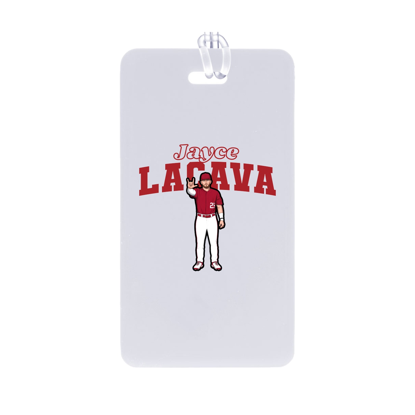 Bag Tag — Name Arch in Classic
