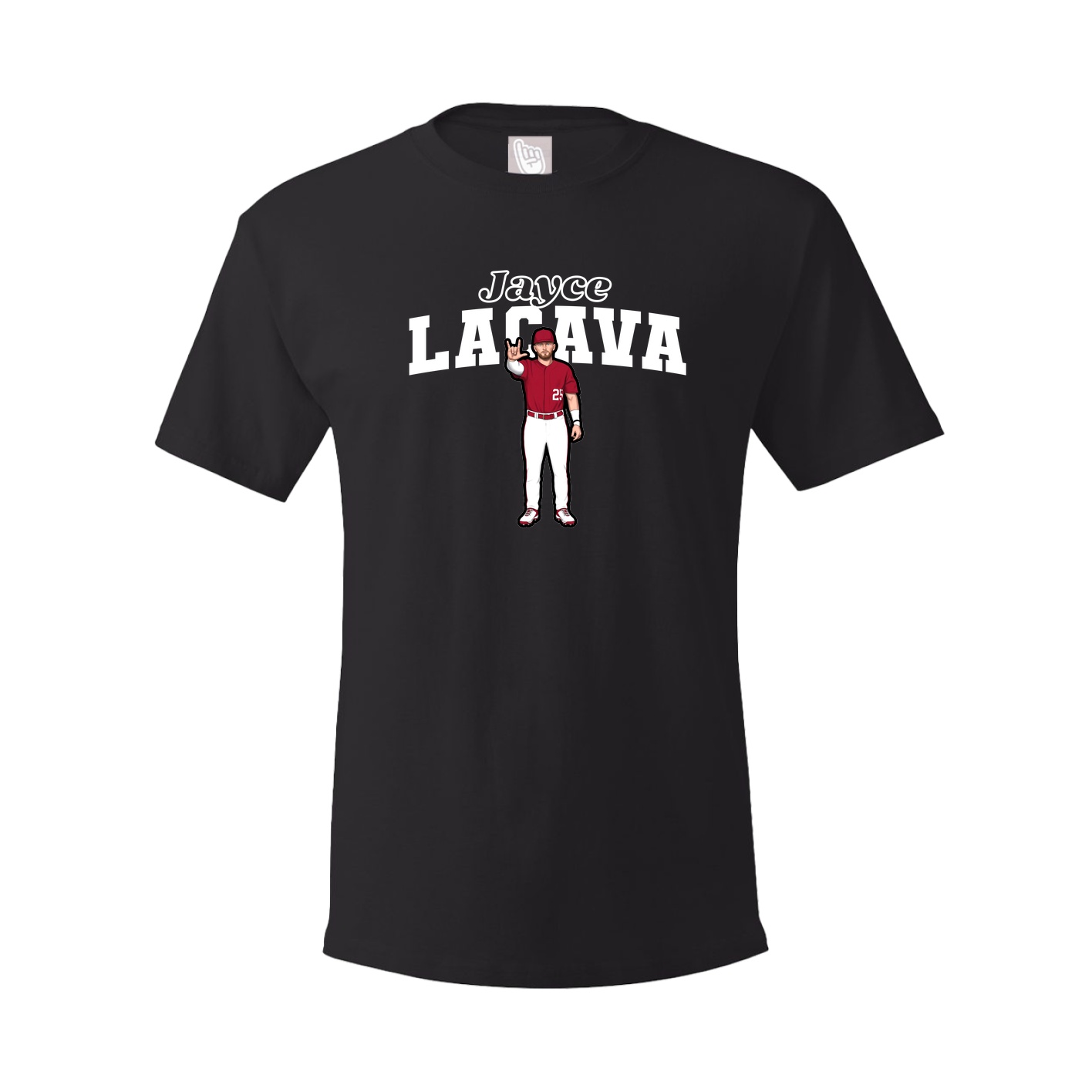 Youth Tee — Name Arch in Black