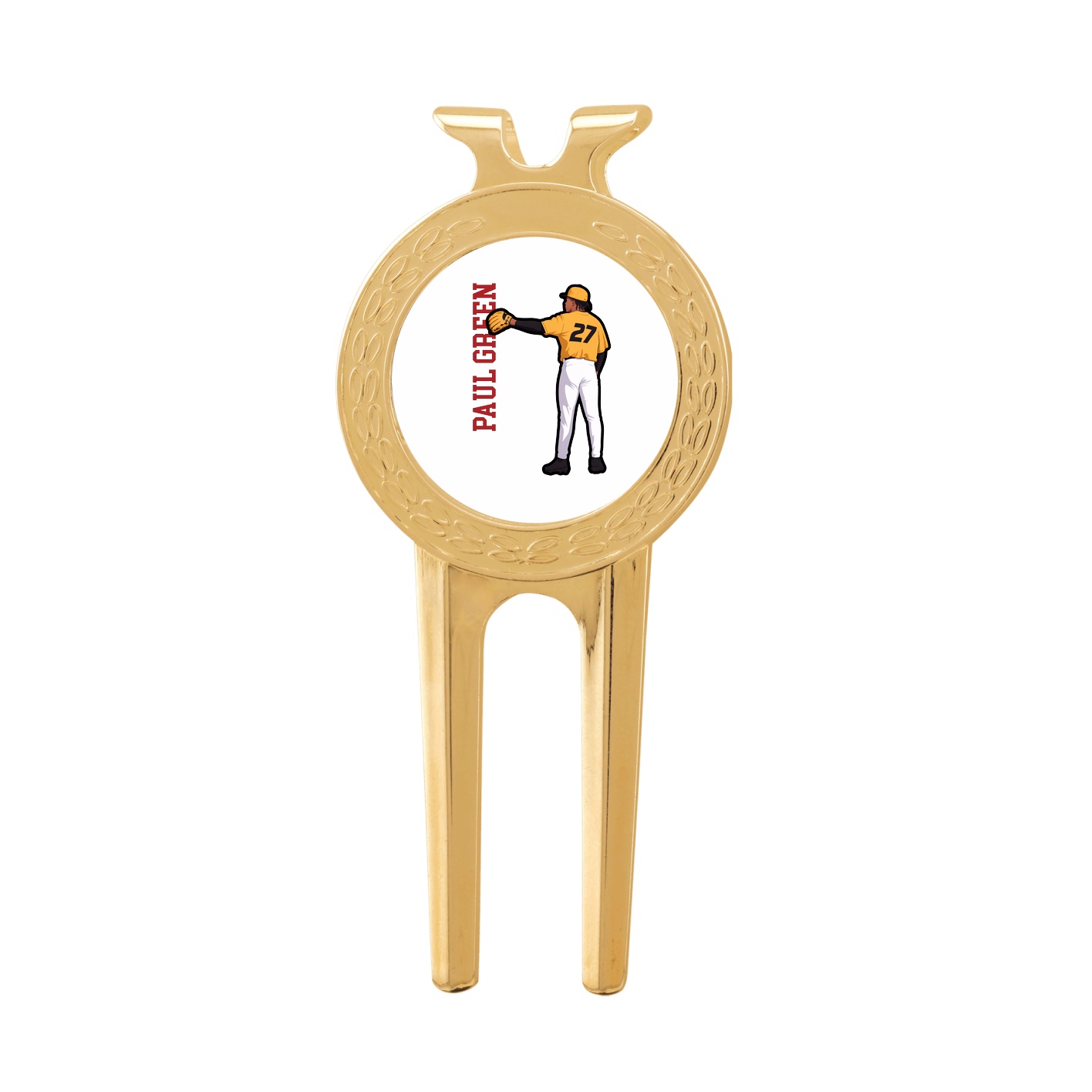 Divot Tool with Ball Marker — Name Vertical in Classic