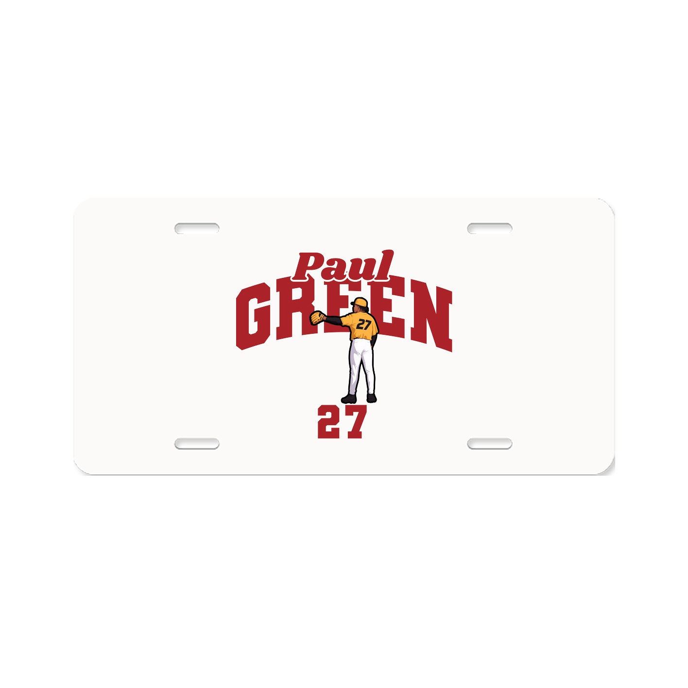 License Plate — Signature Arch in Classic