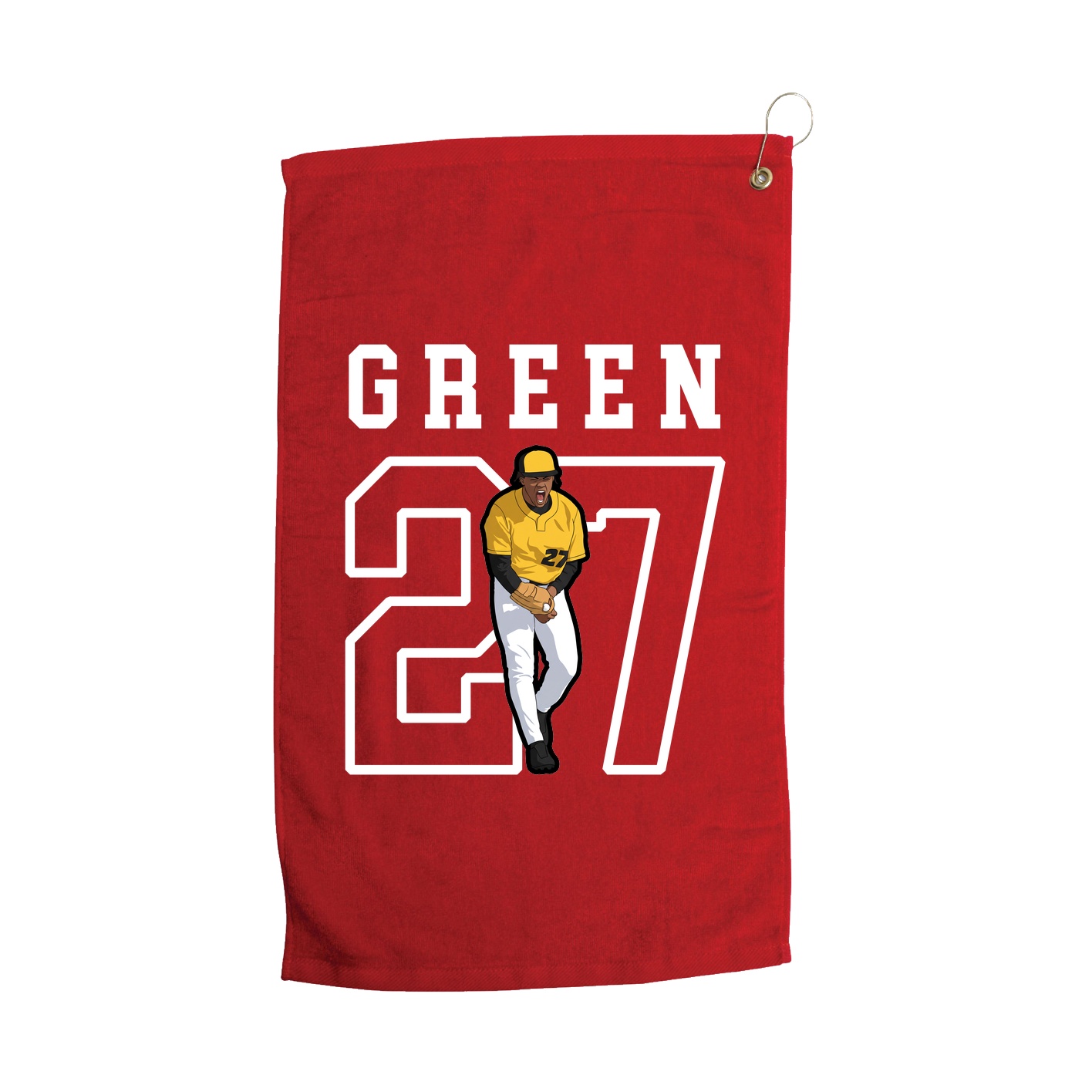 Golf Towel — Shirsey in Red