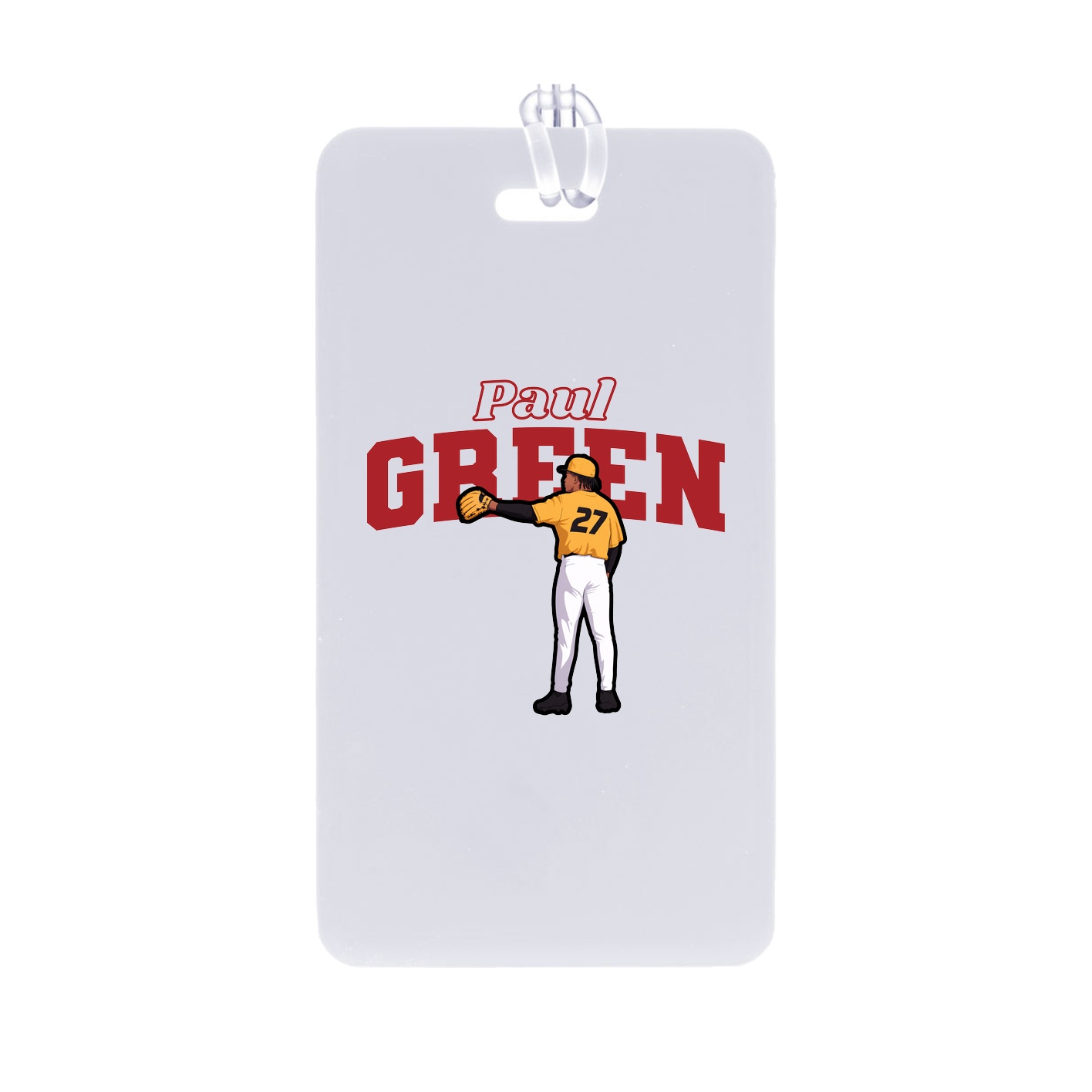 Bag Tag — Name Arch in Classic