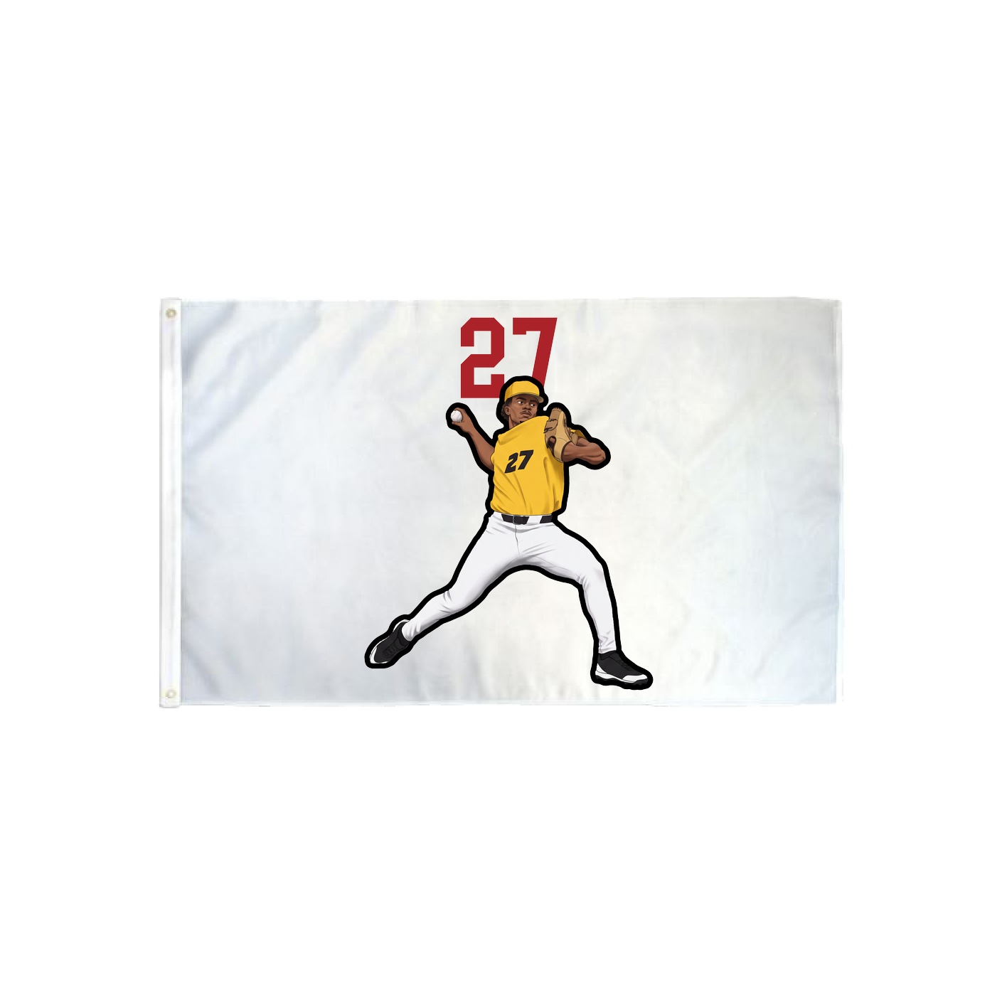 3x5 Flag — Number Top in Classic