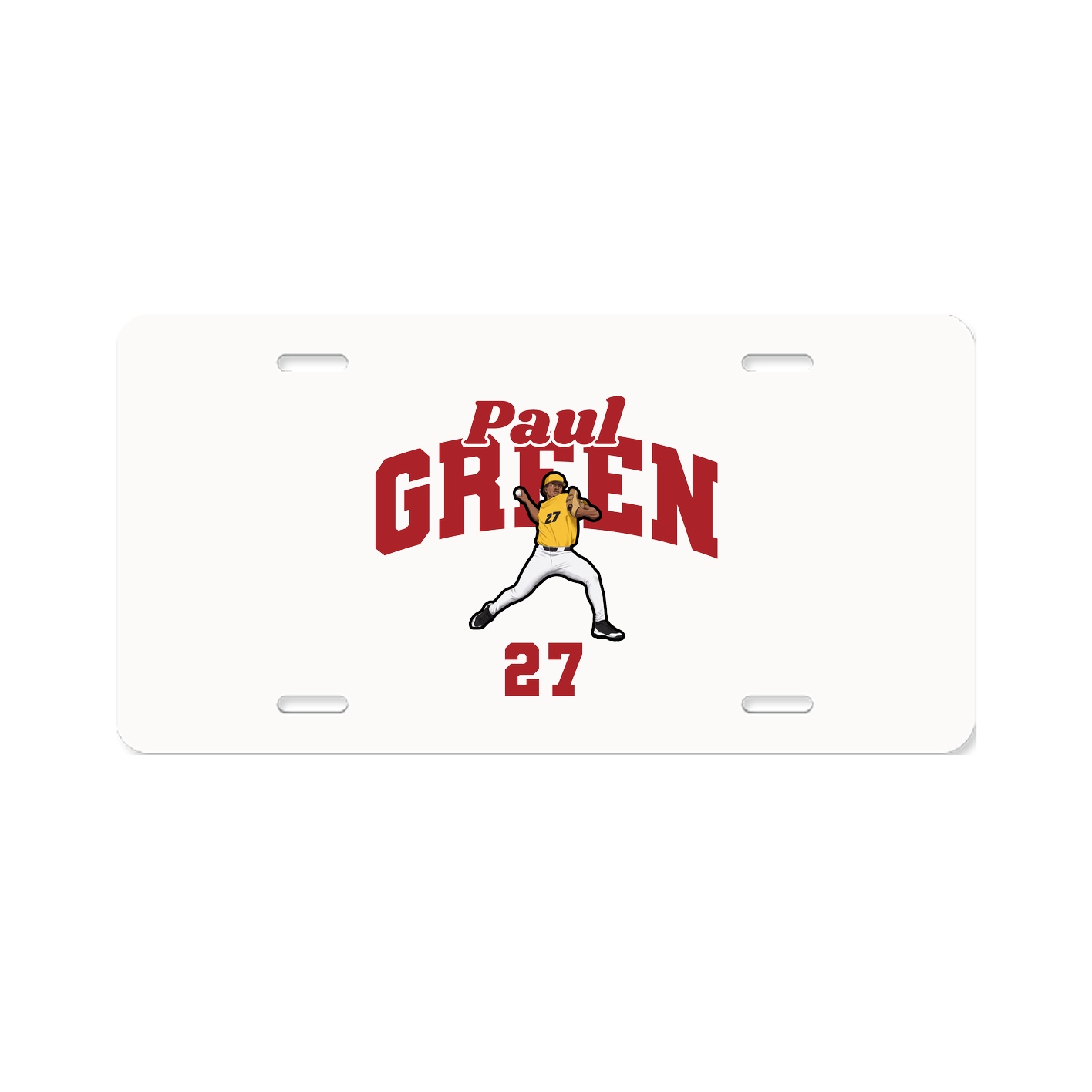 License Plate — Signature Arch in Classic